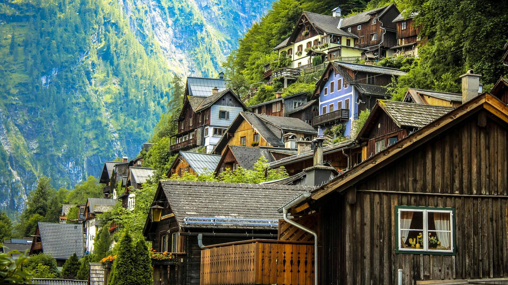 Menemukan Desa Menawan di Austria Menemukan Desa Menawan di Austria
