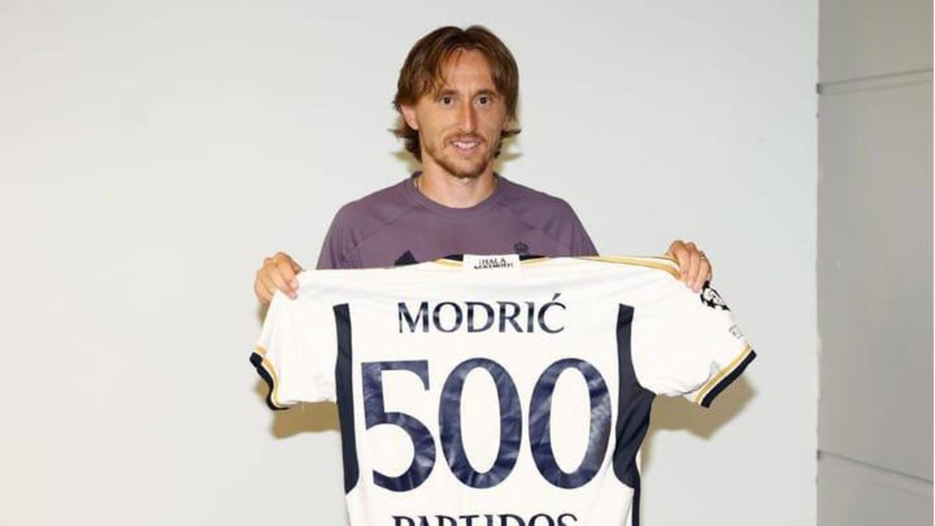 Luka Modric menyelesaikan 500 penampilan untuk Real Madrid: Statistik penting