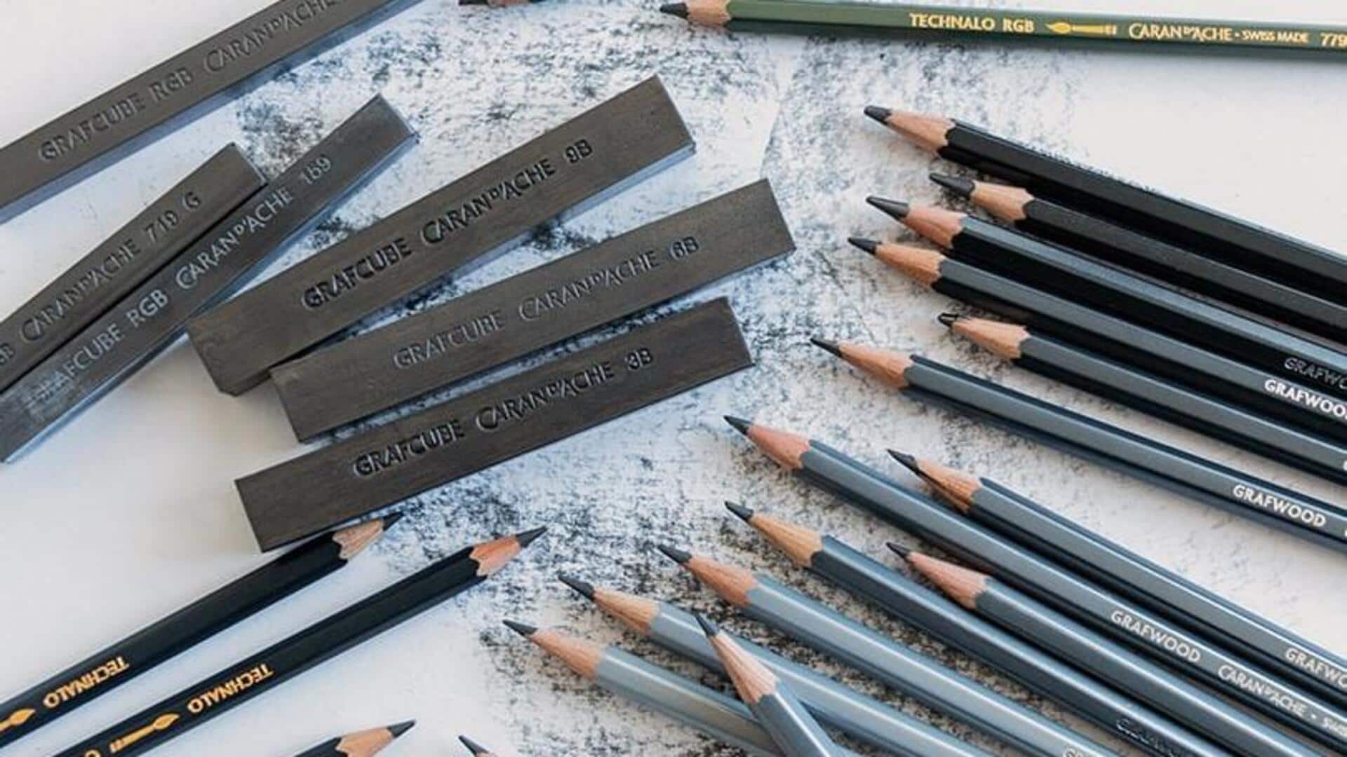 Lima Tekstur yang dapat Anda Ciptakan dengan Pensil Grafit