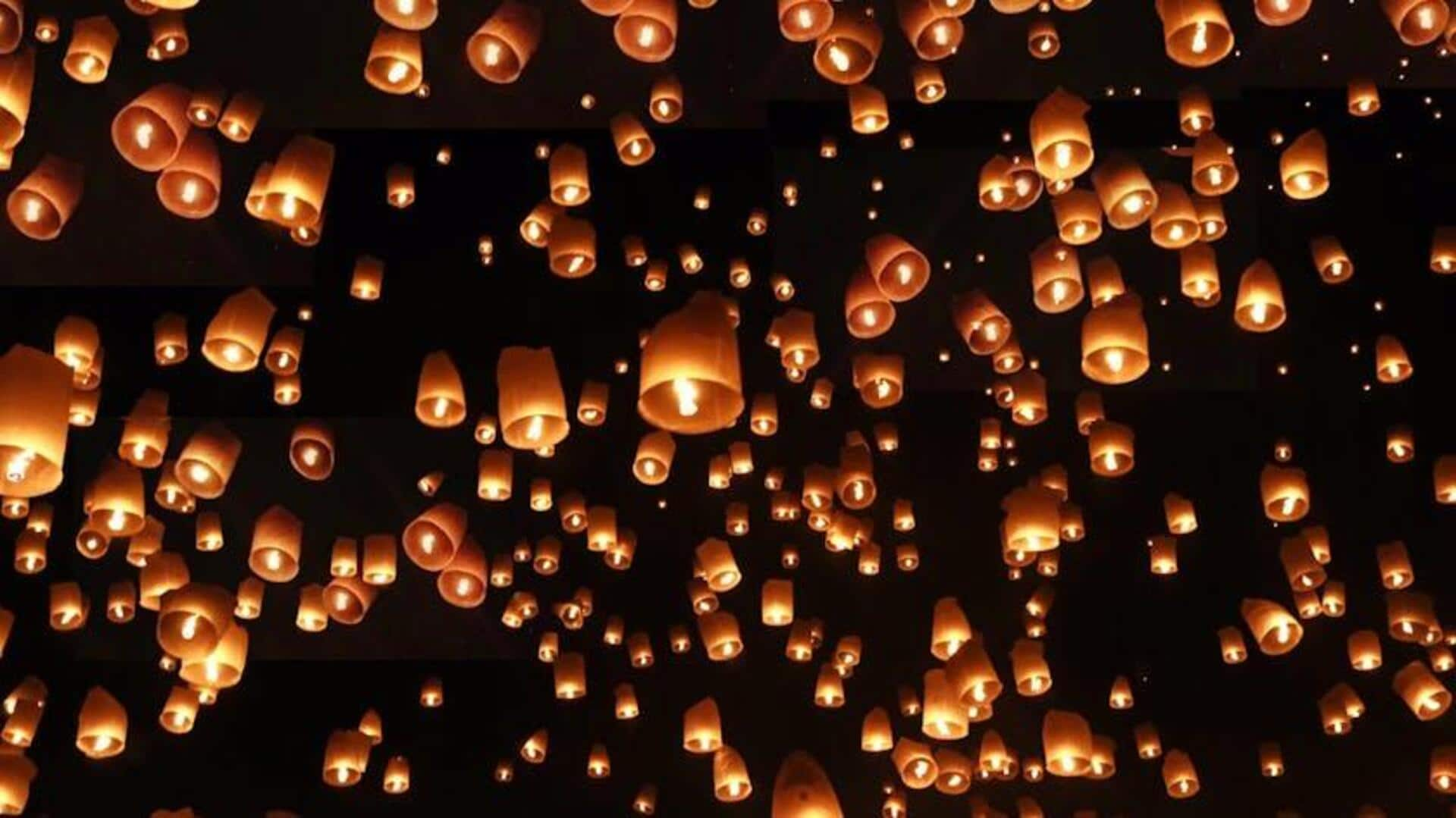 Menikmati Keindahan Festival Lentera Terapung Yi Peng di Chiang Mai, Thailand