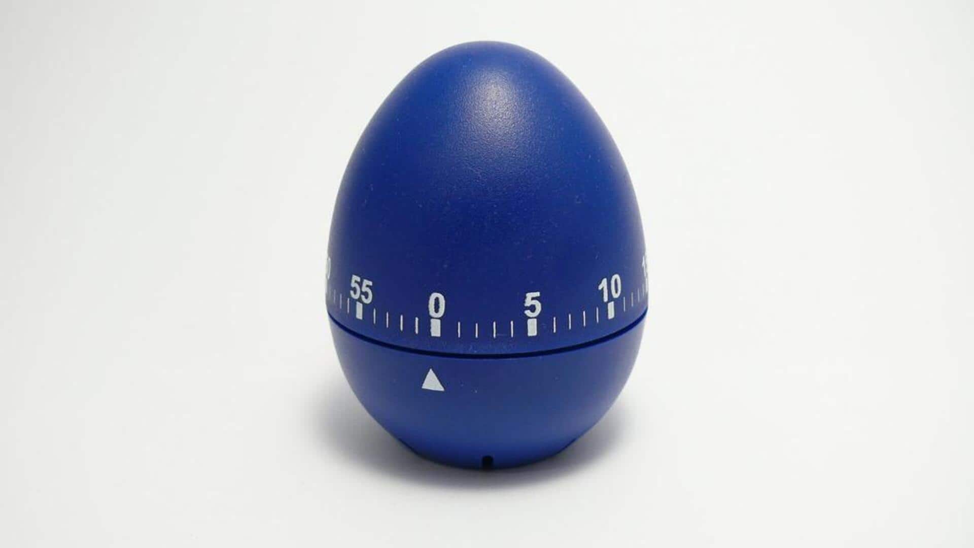 Lima trik dengan timer dapur untuk pekerjaan rumah sehari-hari