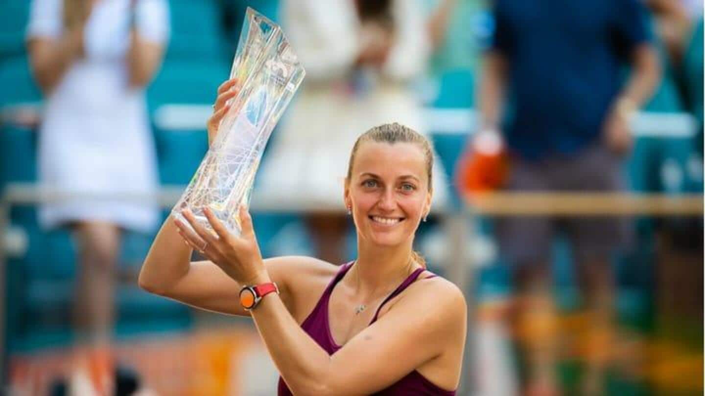 Petra Kvitova menjuarai Miami Open 2023: Statistik utama