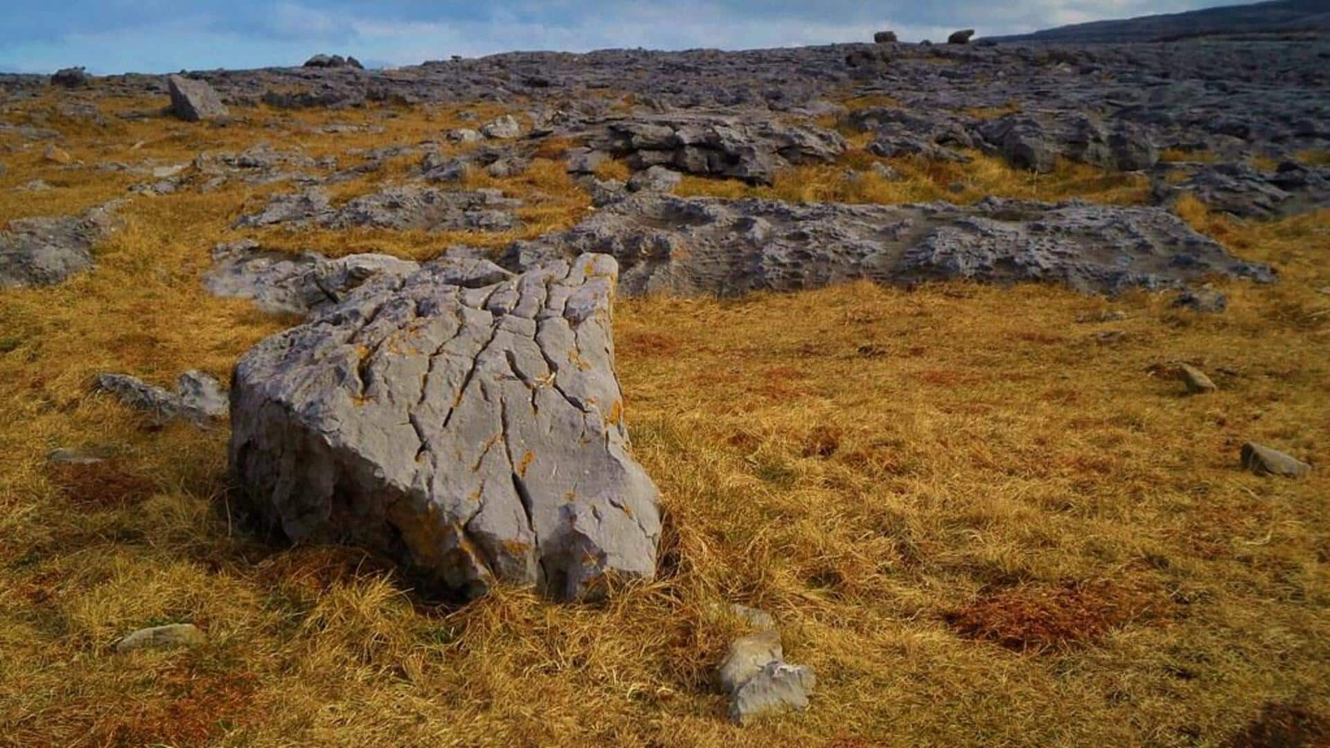 Menjelajahi Dataran Kapur Burren, Irlandia