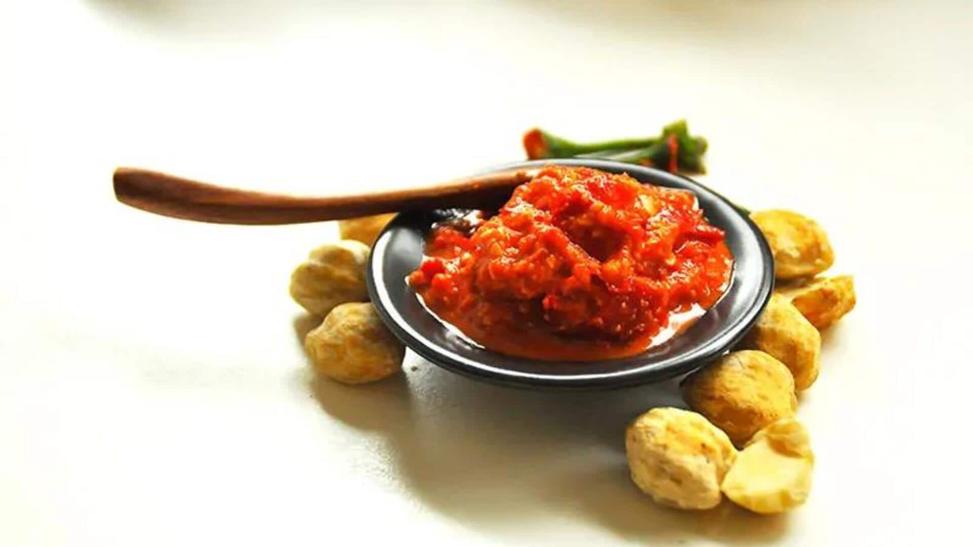 Nikmati Lima Saus Berbasis Kemiri yang Menggugah Selera