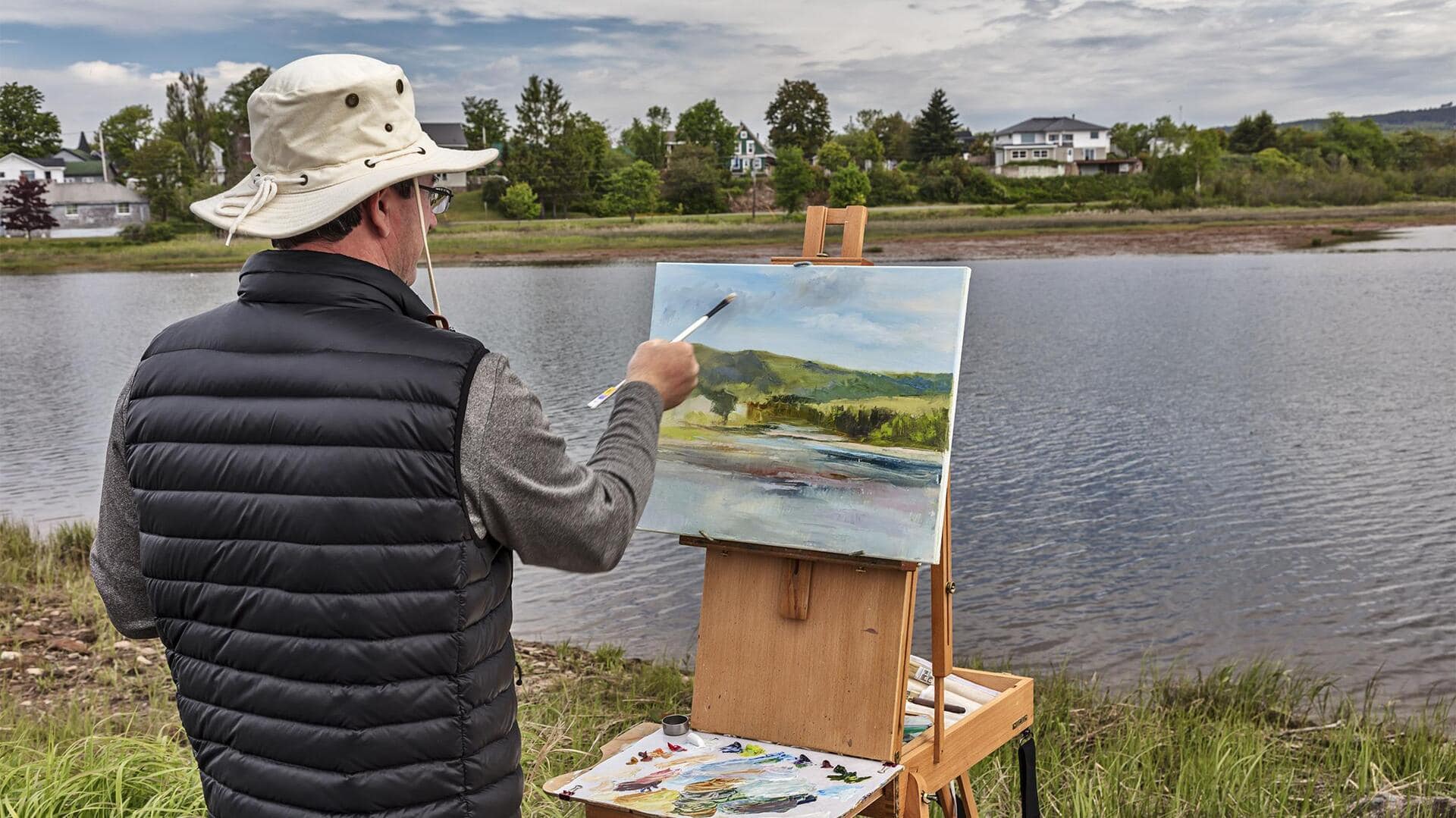 Teknik Melukis untuk Menangkap Tekstur Alam