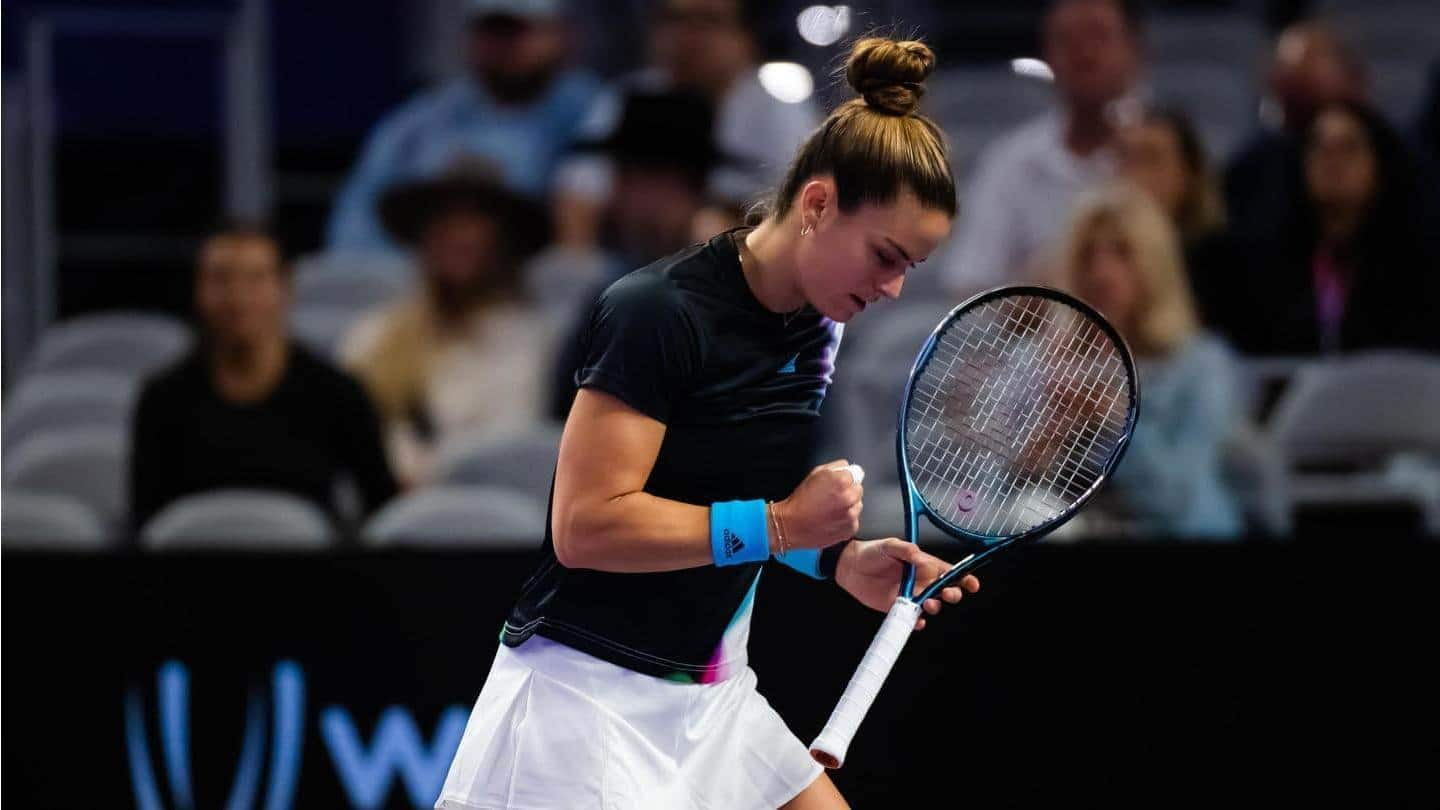 WTA Finals 2022, Maria Sakkari Mencapai Semifinal: Statistik Utama