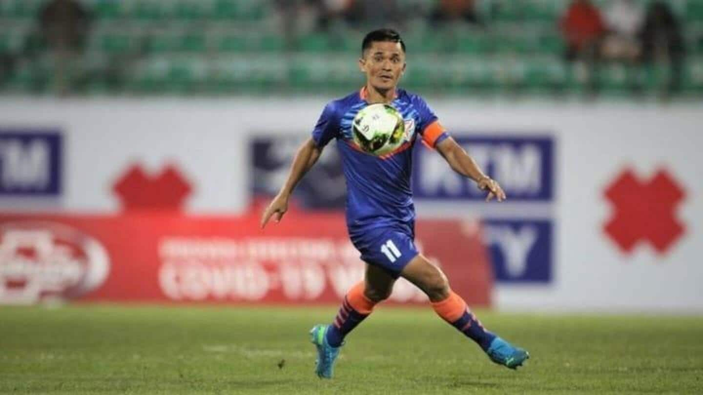 Membedah Statistik Sunil Chhetri di Tim Sepak Bola India