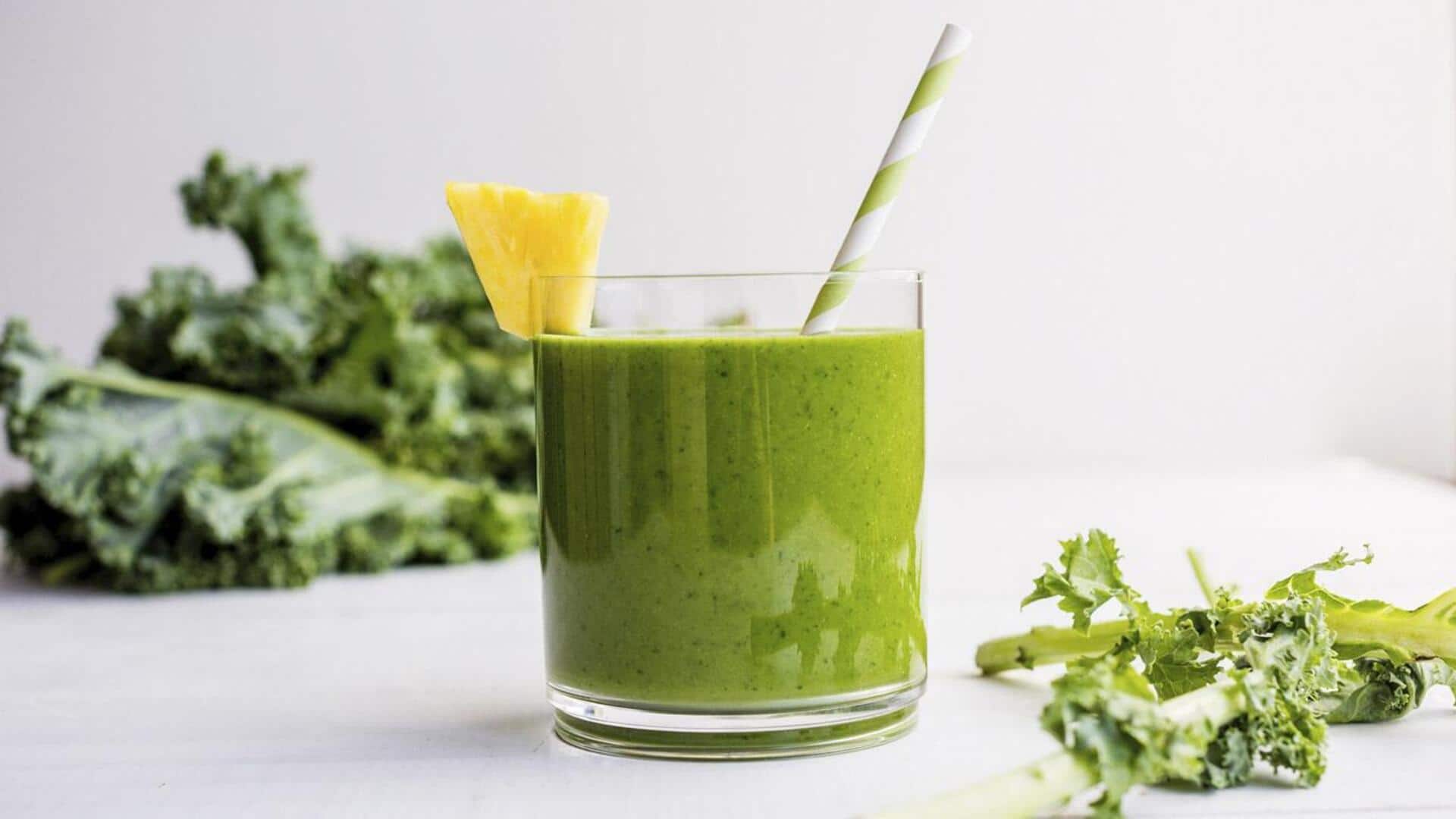 Mencicipi Smoothie yang Kaya Warna dengan Bahan Dasar Sayuran