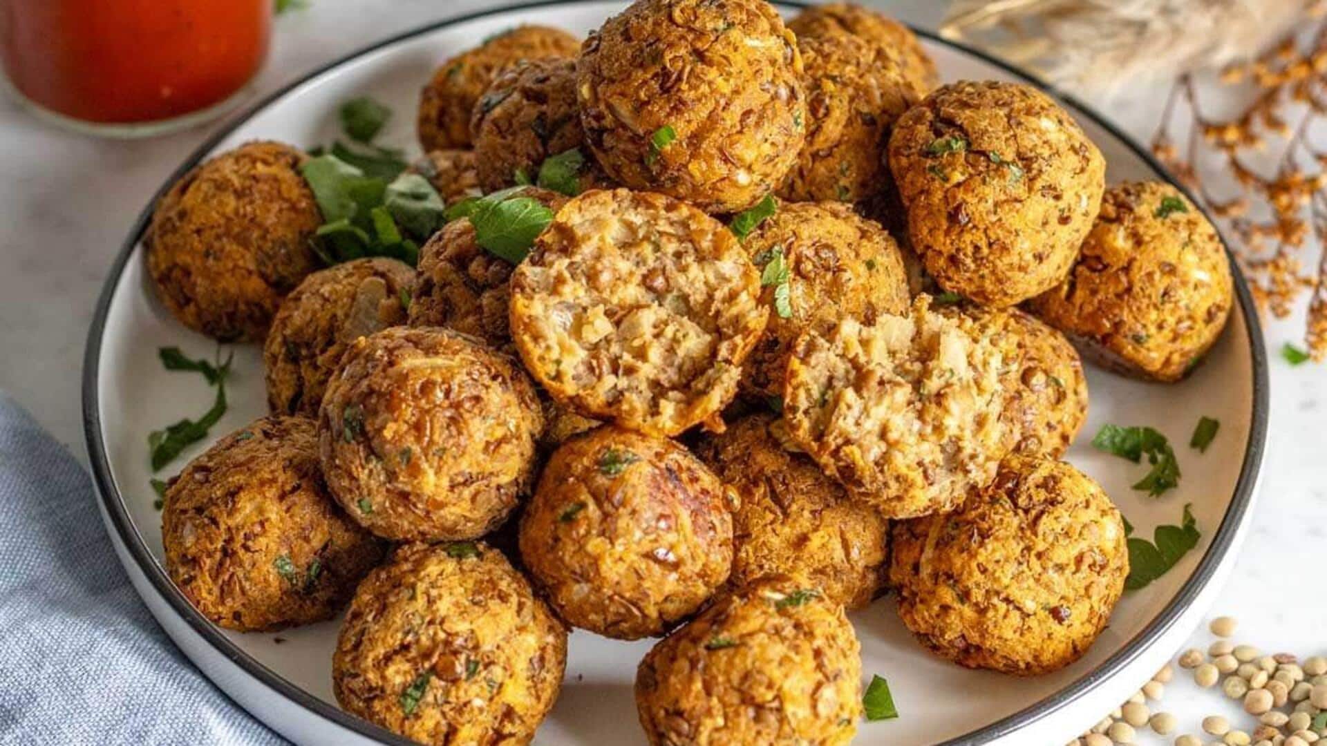 Bola Lentil Lezat untuk Camilan di Sore Hari