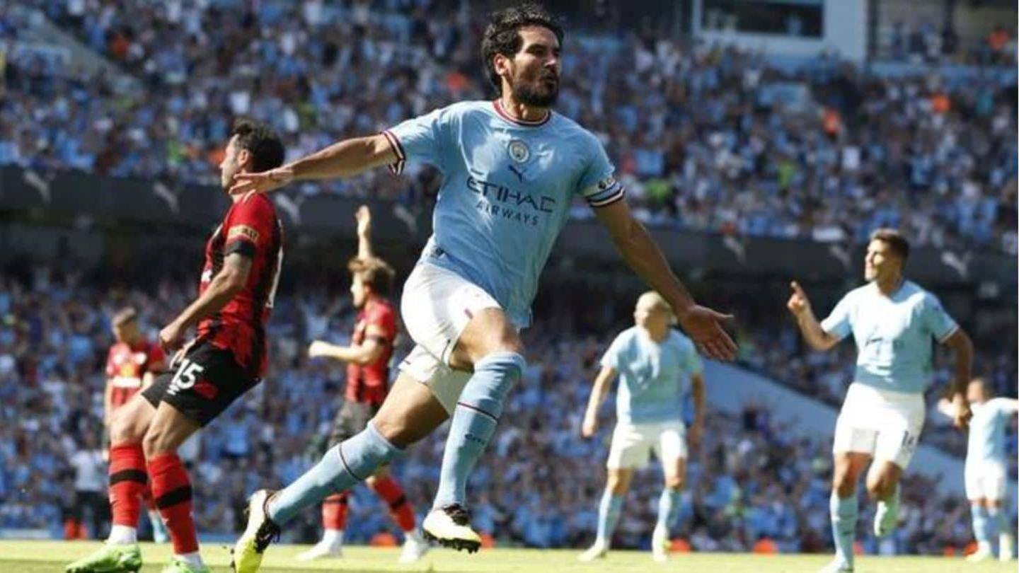 Liga Premier 2022-23, Manchester City mengalahkan Bournemouth 4-0: Statistik utama