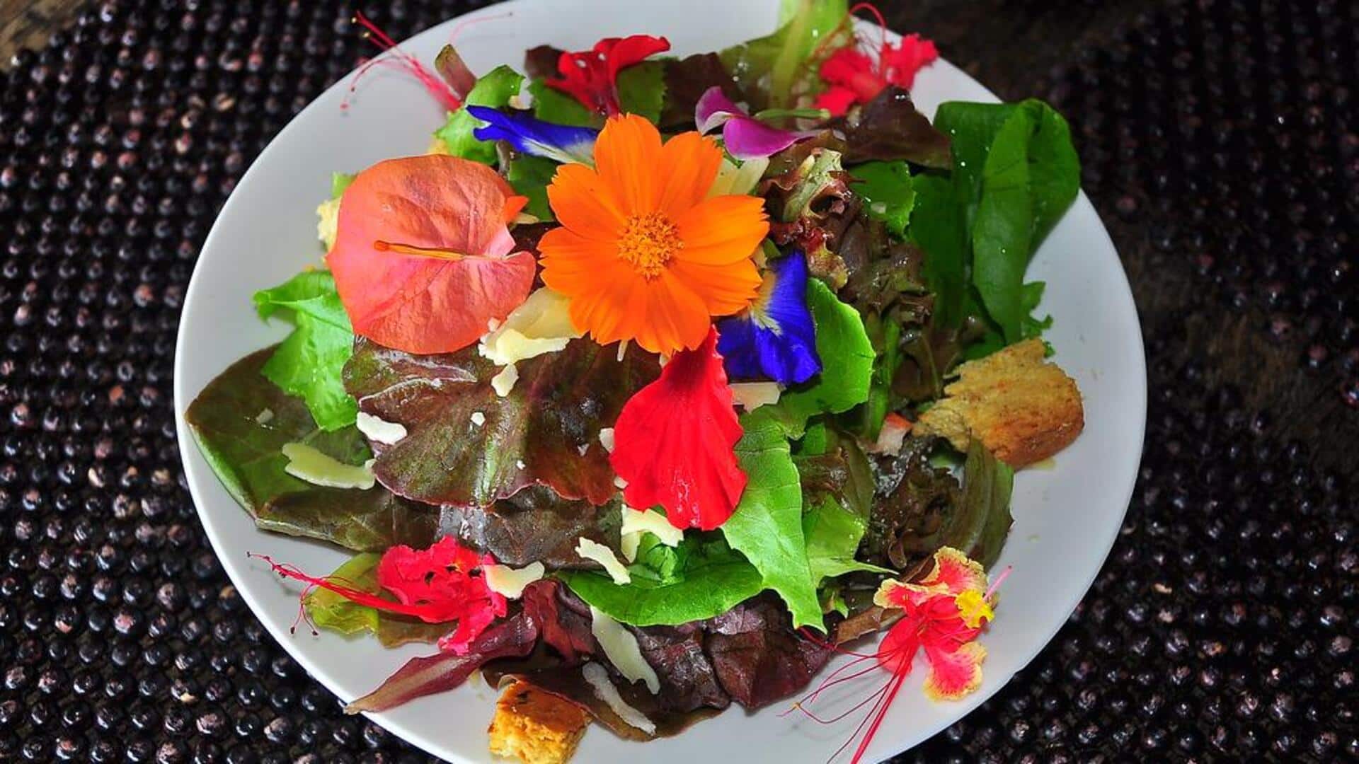 Tambahkan warna dengan bunga yang bisa dimakan dalam hidangan Anda Tambahkan warna dengan bunga yang bisa dimakan dalam hidangan Anda