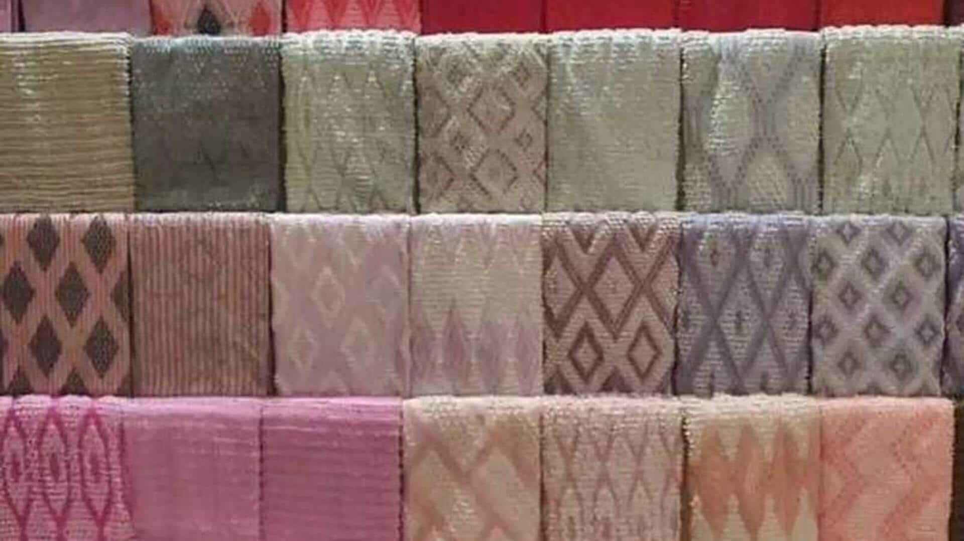 Pesona sutra tenun tangan untuk musim gugur