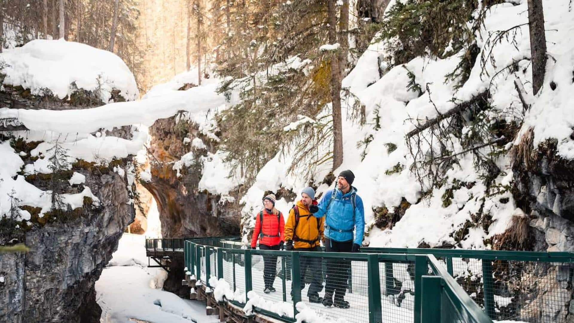 Lima Pendakian Musim Dingin Yang Indah Di Banff