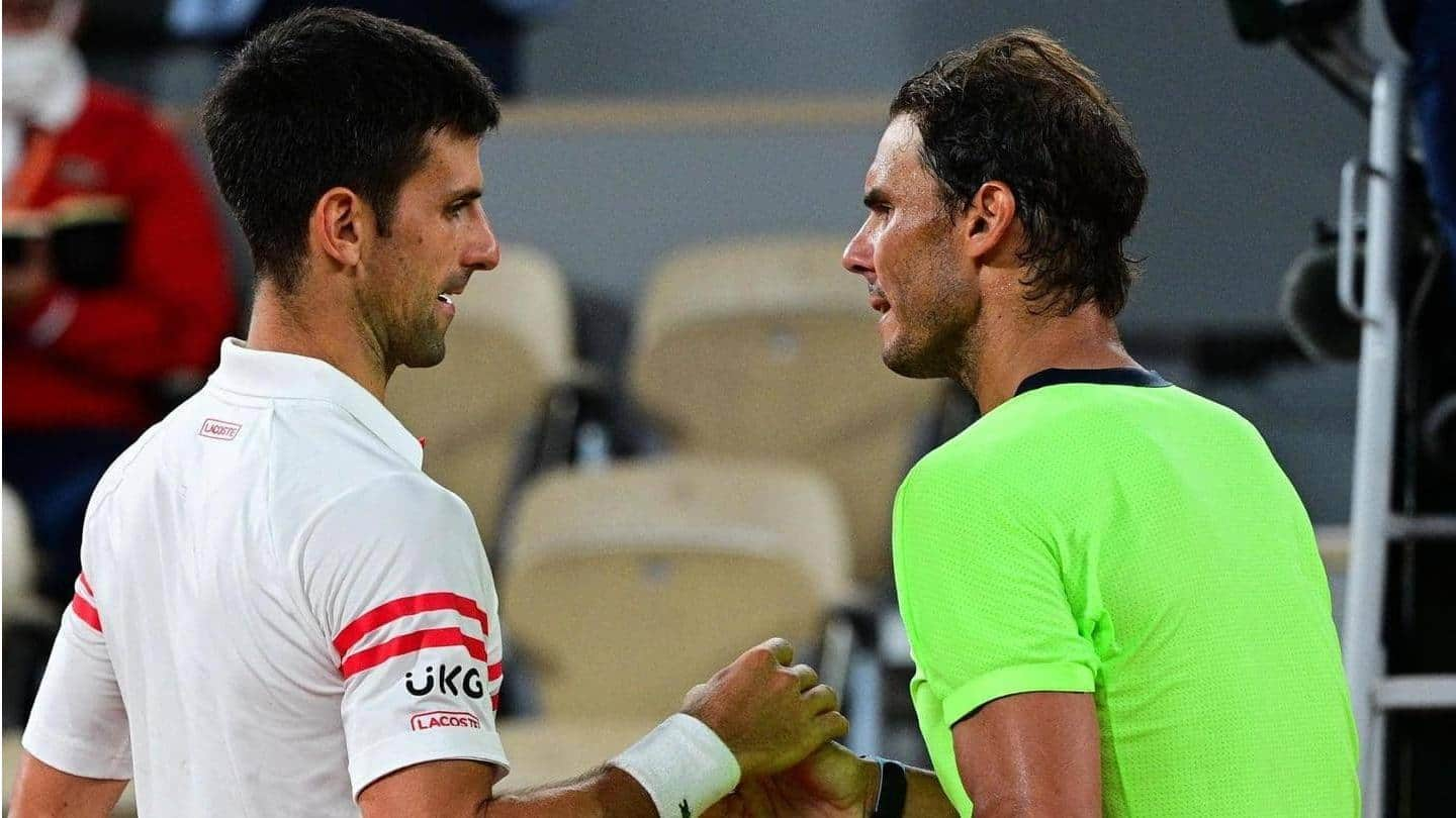 Mengupas angka-angka persaingan Rafael Nadal vs Novak Djokovic