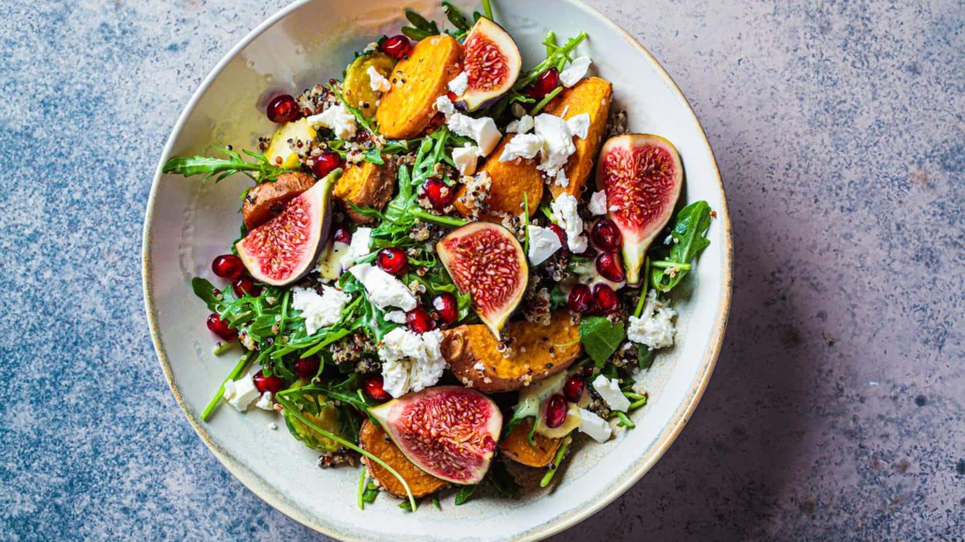 Cara Kreatif Memasukkan Buah Ara dalam Salad Anda