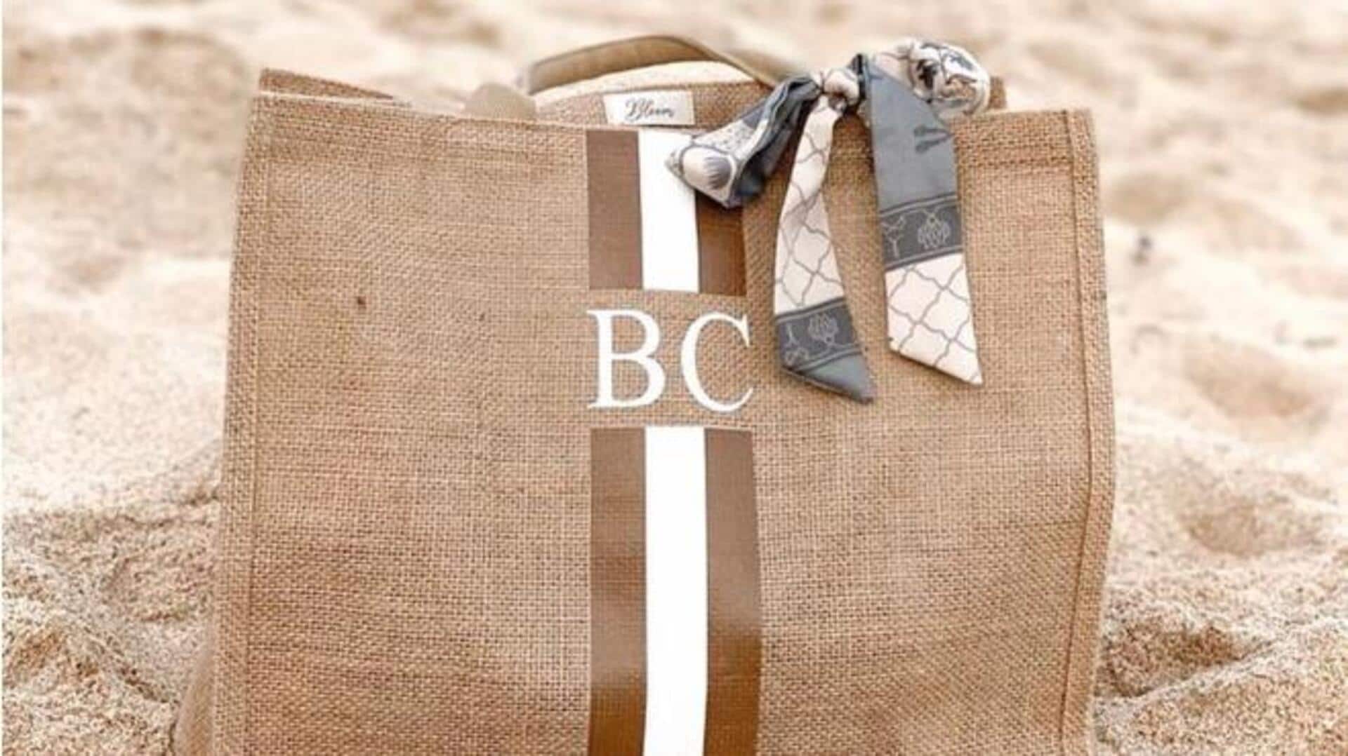 Tas rami yang elegan untuk musim panas India