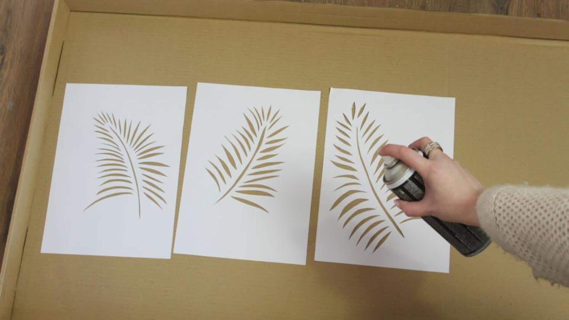 Lima Cara Kreatif Menggunakan Stensil untuk Menciptakan Karya Seni Tekstur