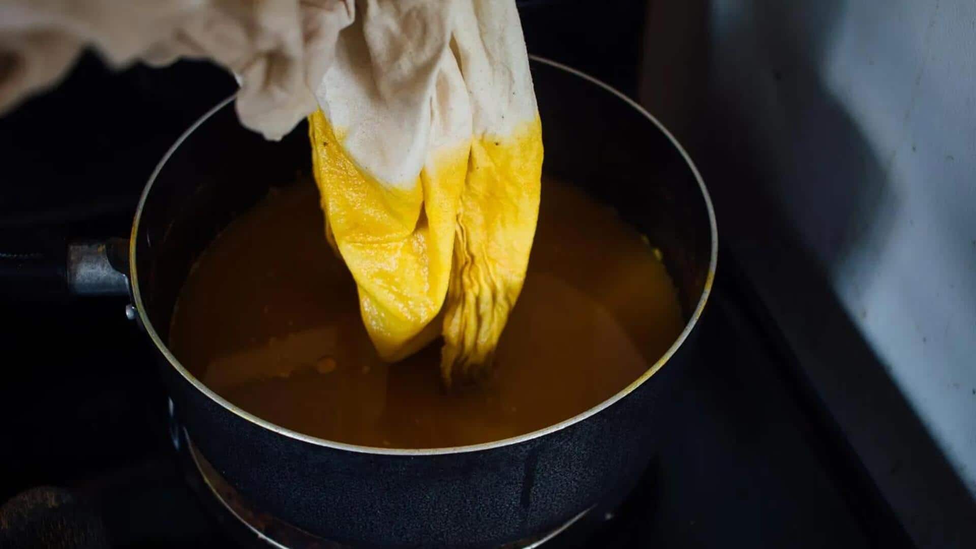 Eksplorasi Pewarna Kain Alami dari Bumbu Dapur