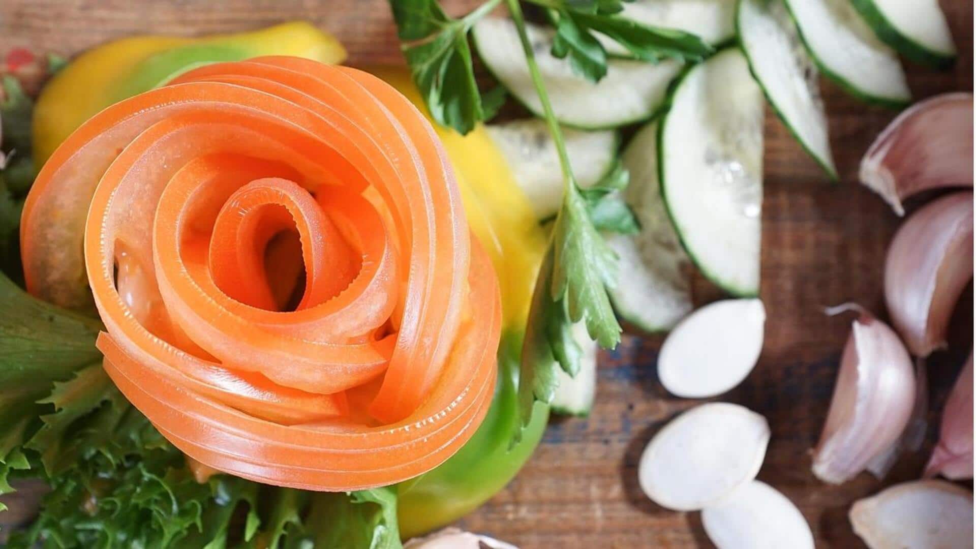 Mengubah Sayuran Biasa menjadi Karya Seni yang Menakjubkan