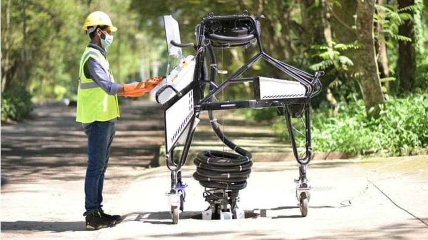 Kerala meluncurkan Bandicoot, pemulung robot pertama di dunia untuk pembersihan lubang got