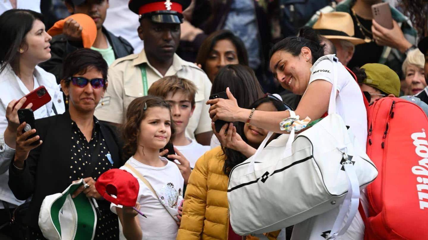 Wimbledon 2022: Ons Jabeur mencapai semifinal setelah mengalahkan Marie Bouzkova