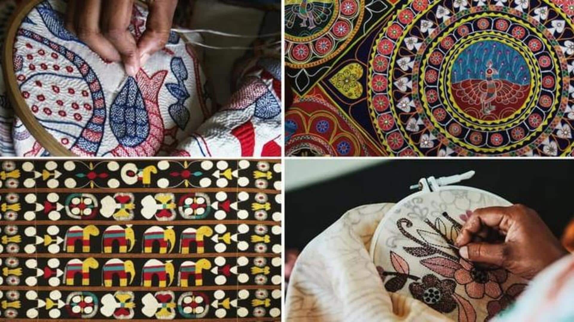 Menjelajahi Sulaman India Timur: Dari 'Kantha' Hingga 'Pipli Applique'