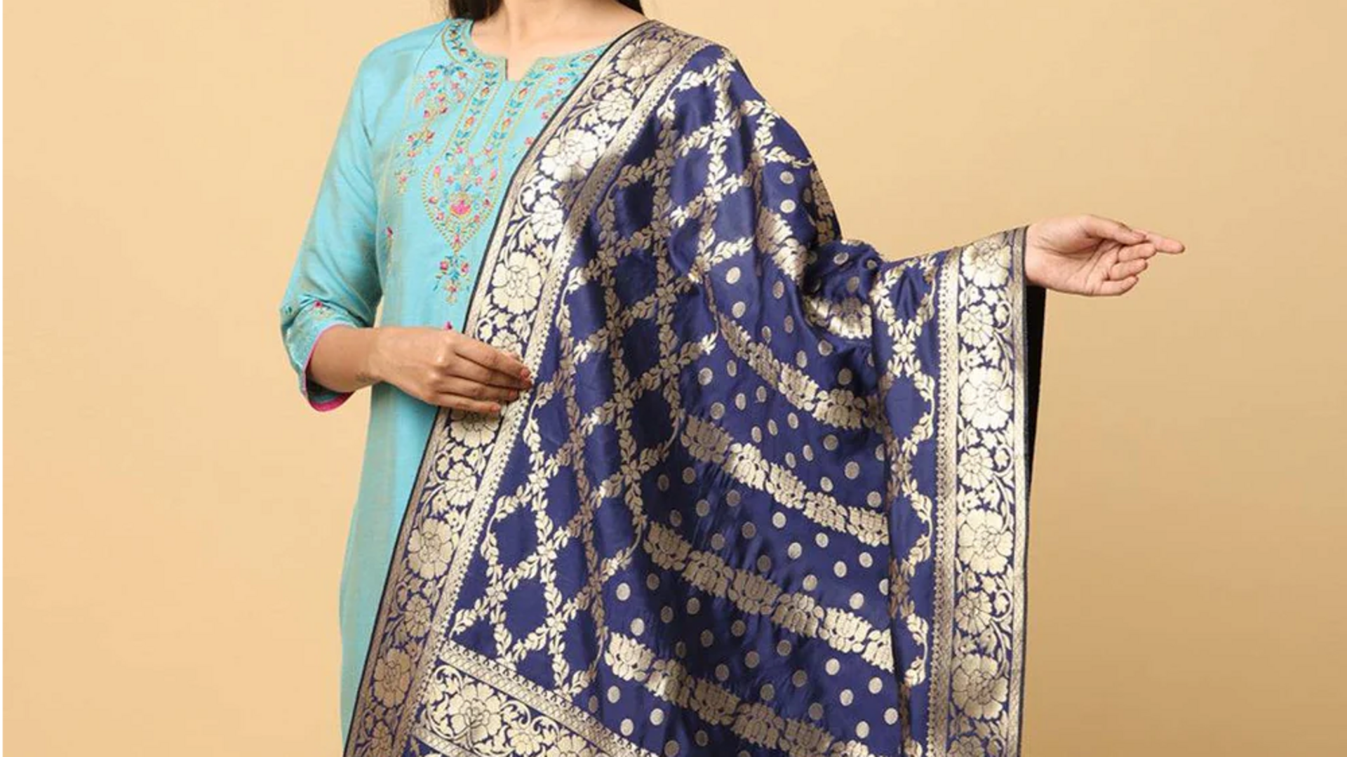 Gaya dupatta sutra: Elegansi musim panas untuk wanita