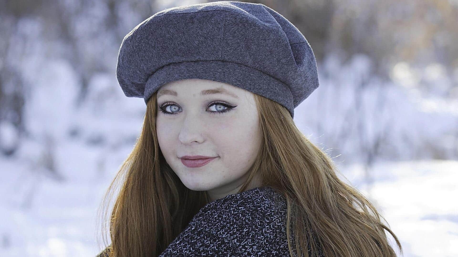 Lima gaya baret elegan dari felt untuk musim dingin di India