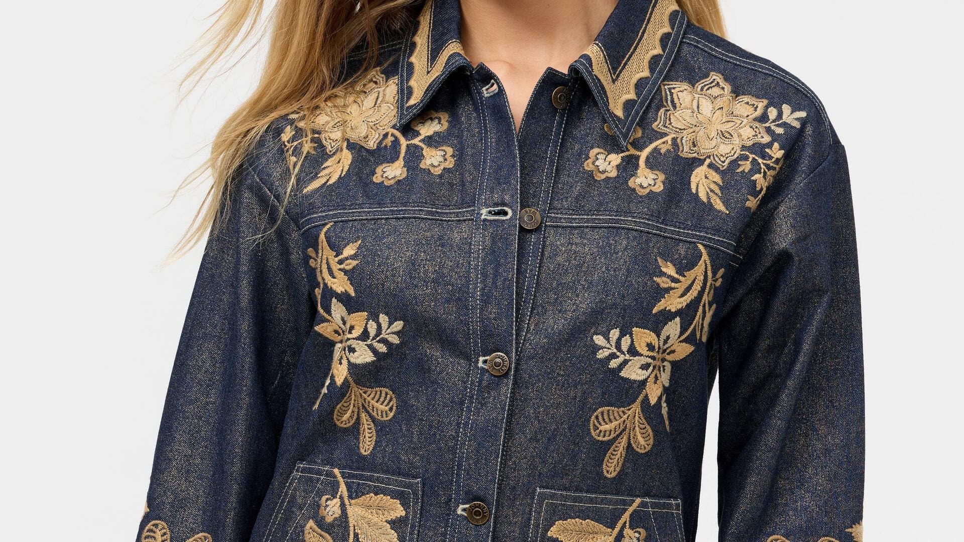 Lima tampilan bordir trapunto untuk pakaian musim dingin India