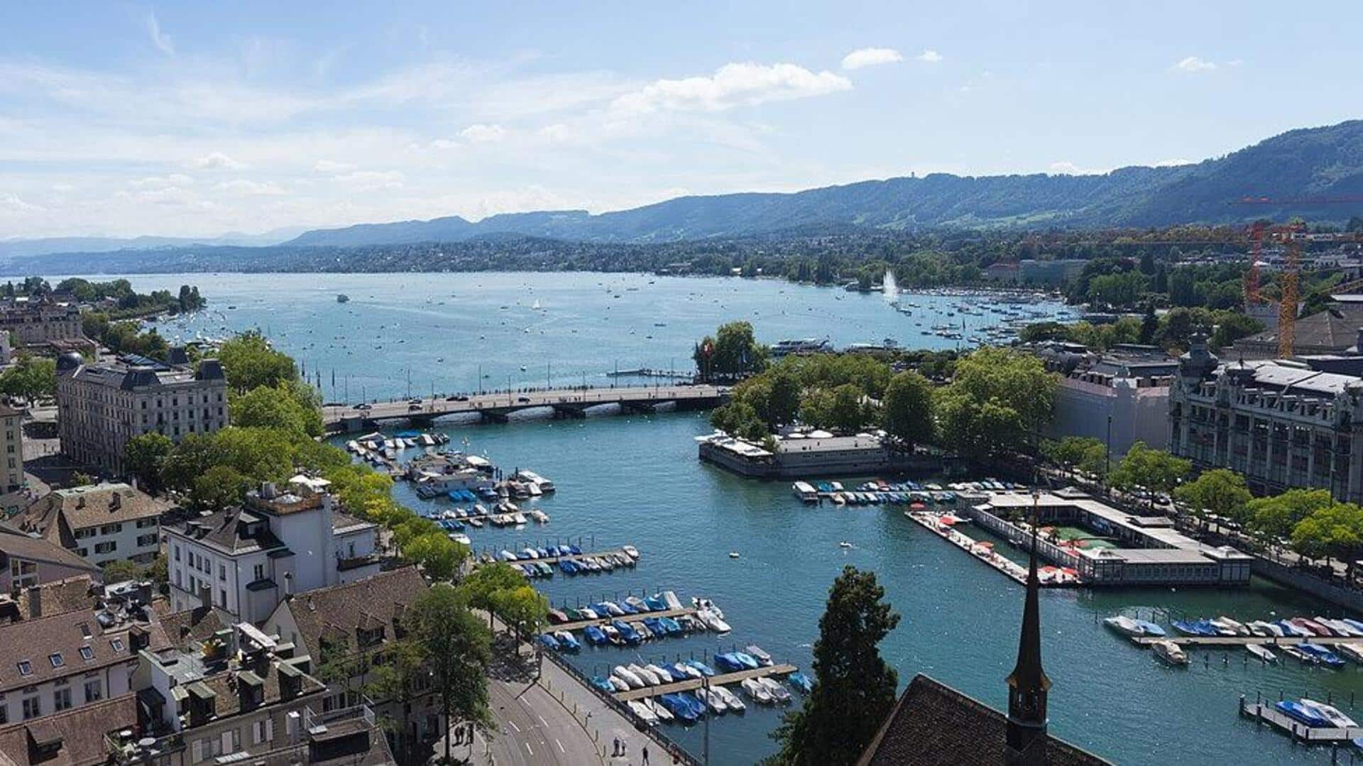 Menyingkap Keindahan Promenade Danau Zurich, Swiss