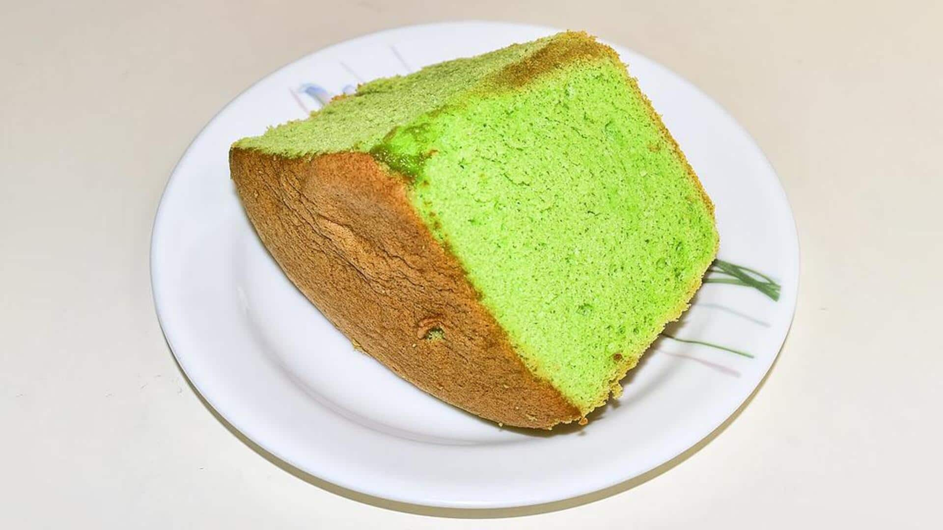 Panduan membuat Kue Chiffon Pandan Vegan ala Indonesia