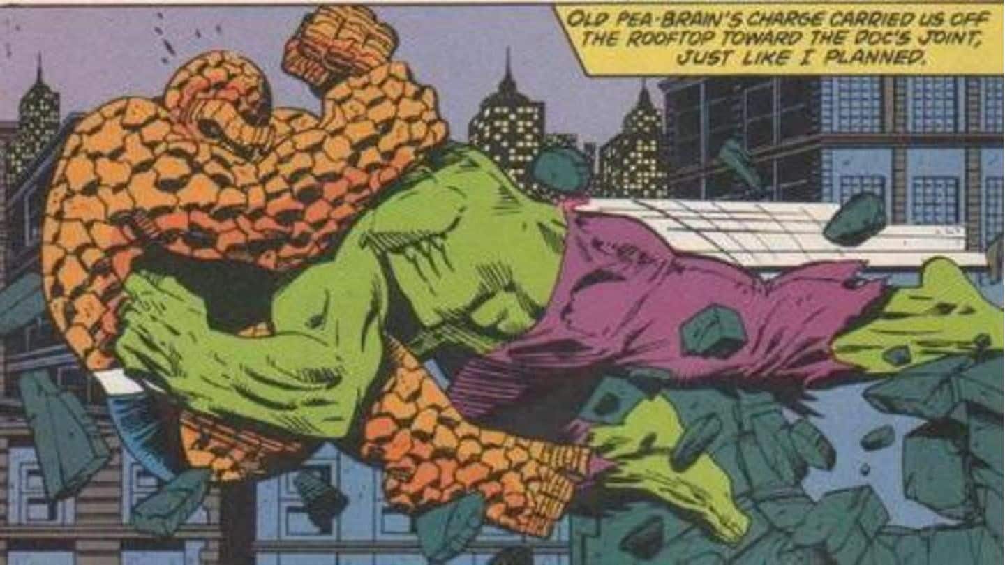 Hulk vs The Thing- Sebuah gemuruh untuk diingat Hulk vs The Thing- Sebuah gemuruh untuk diingat