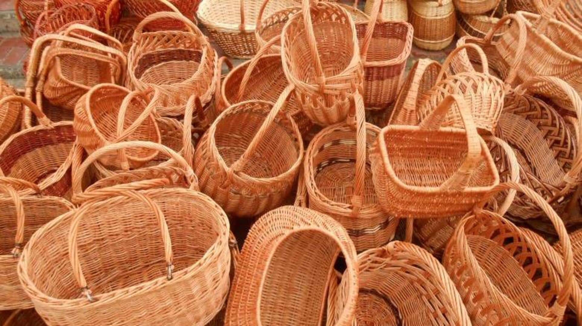 Keranjang bambu: Lima trik mengejutkan untuk organisasi rumah