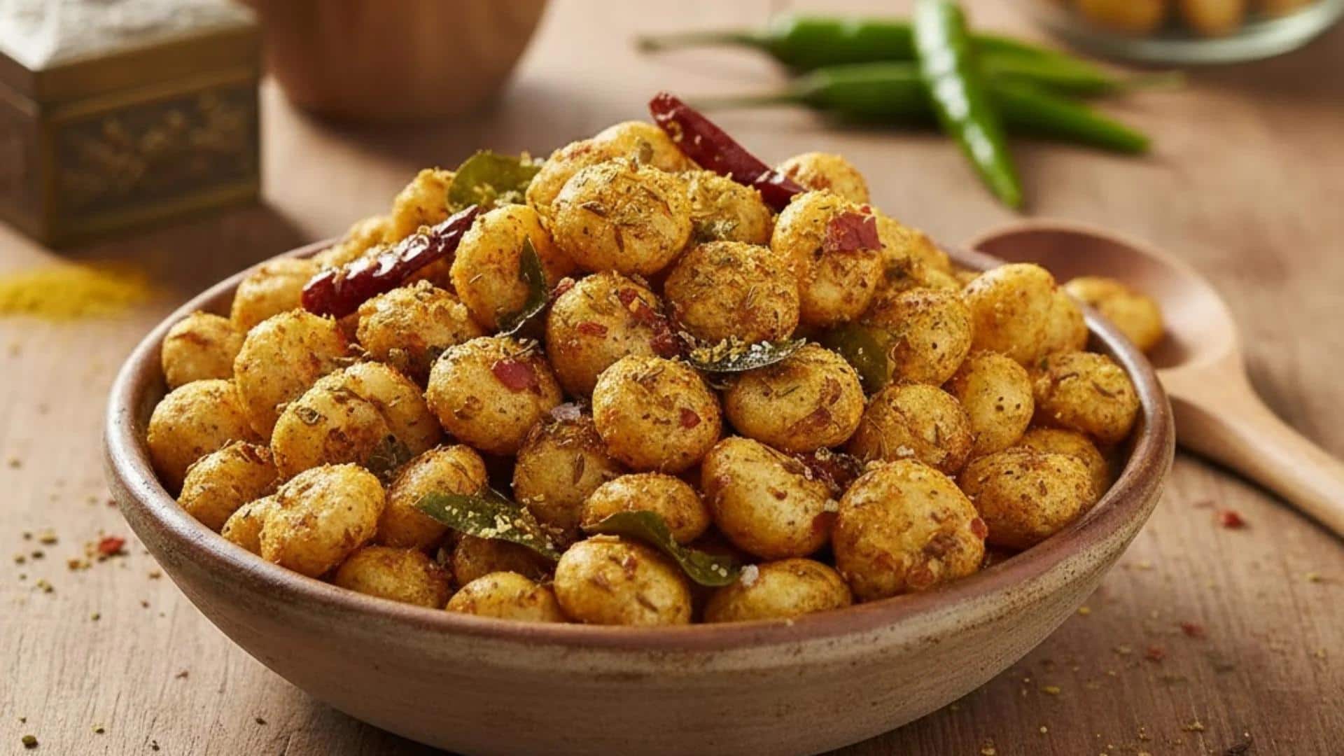 Lima Cara Menikmati Makhana Panggang dengan Cita Rasa India