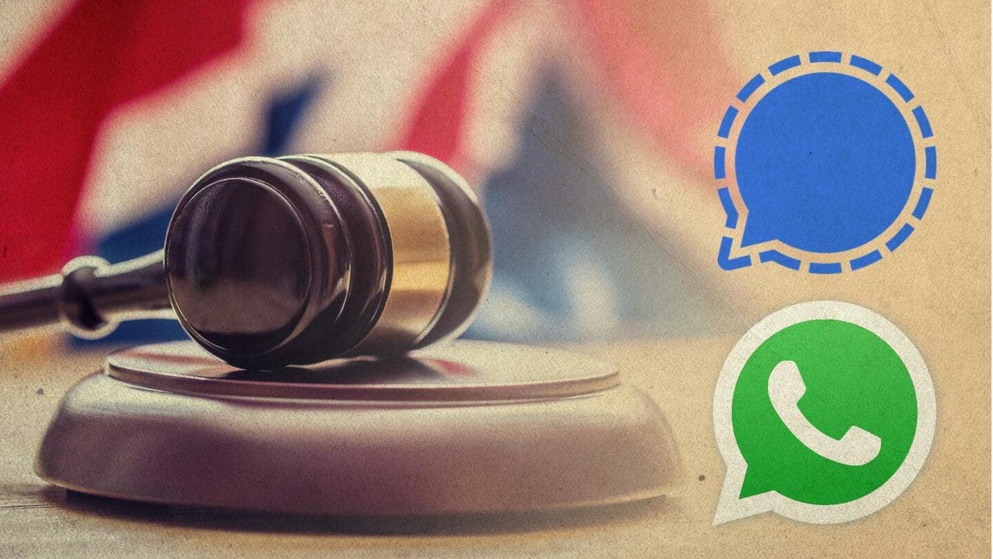 Alasan WhatsApp dan Signal menentang undang-undang baru di Inggris