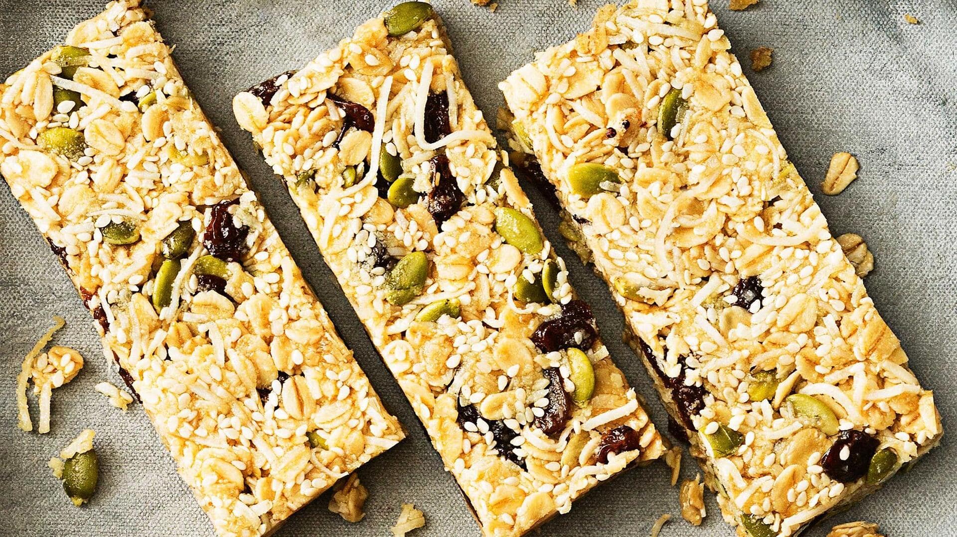 Manfaat Biji Wijen dalam Granola Bar Buatan Sendiri