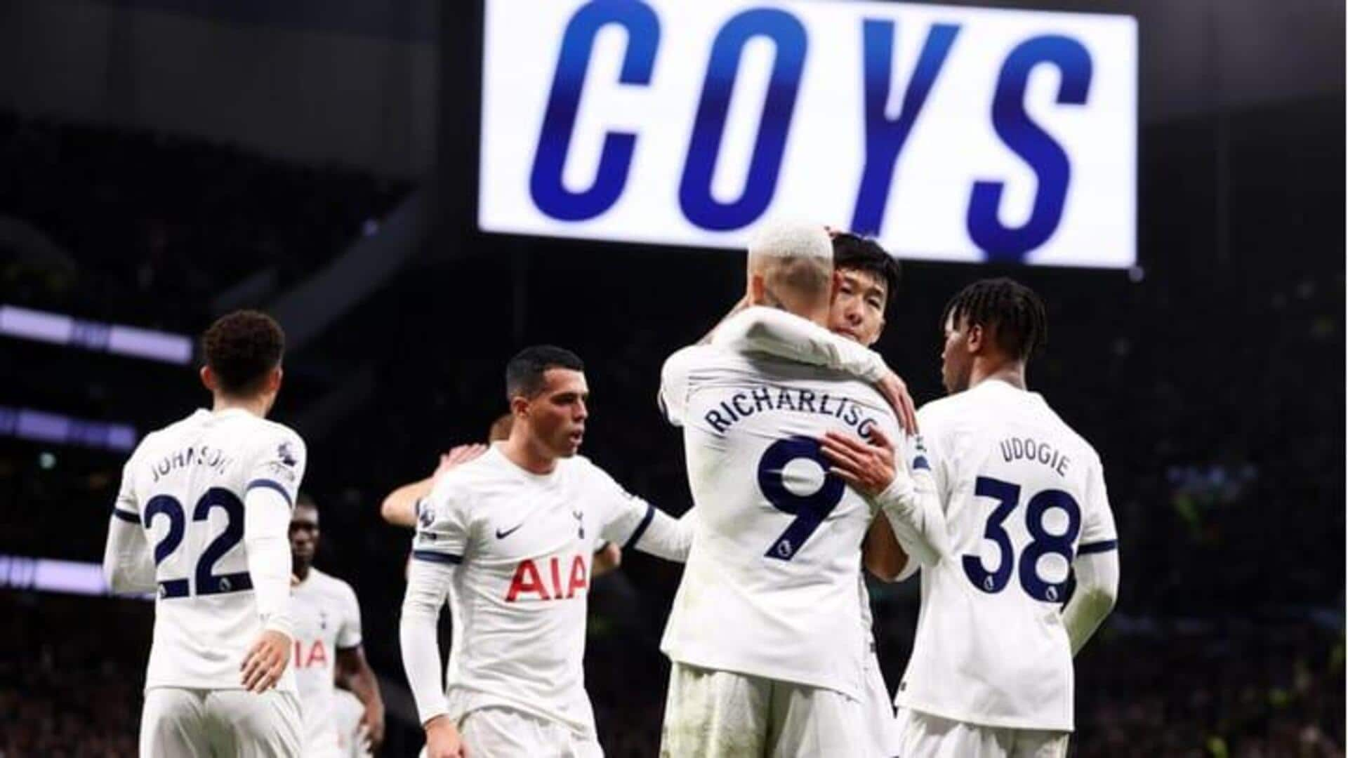 Liga Premier 2023-24, Tottenham Hotspur mengalahkan Newcastle United 4-1: Statistik