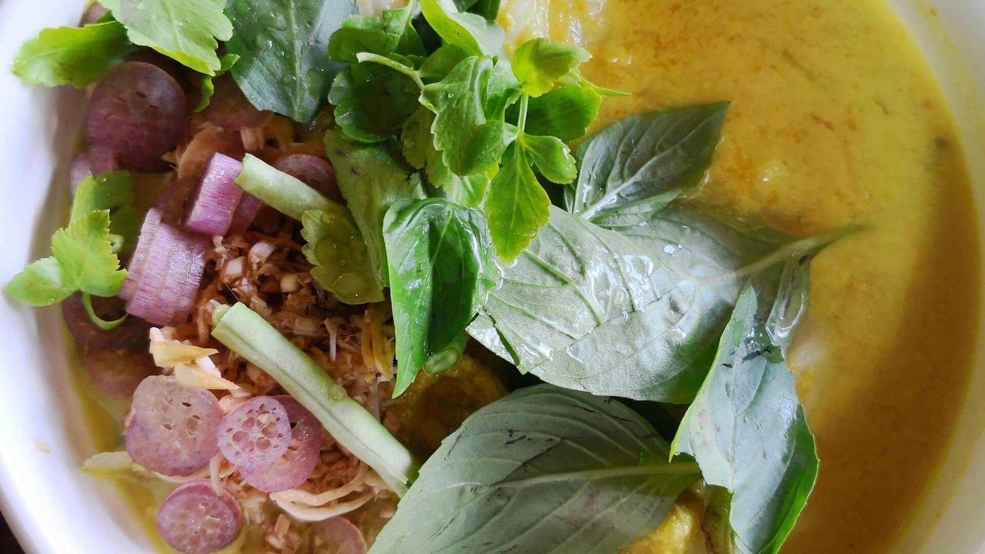 Num Banh Chok Vegan ala Kamboja: Panduan memasak praktis