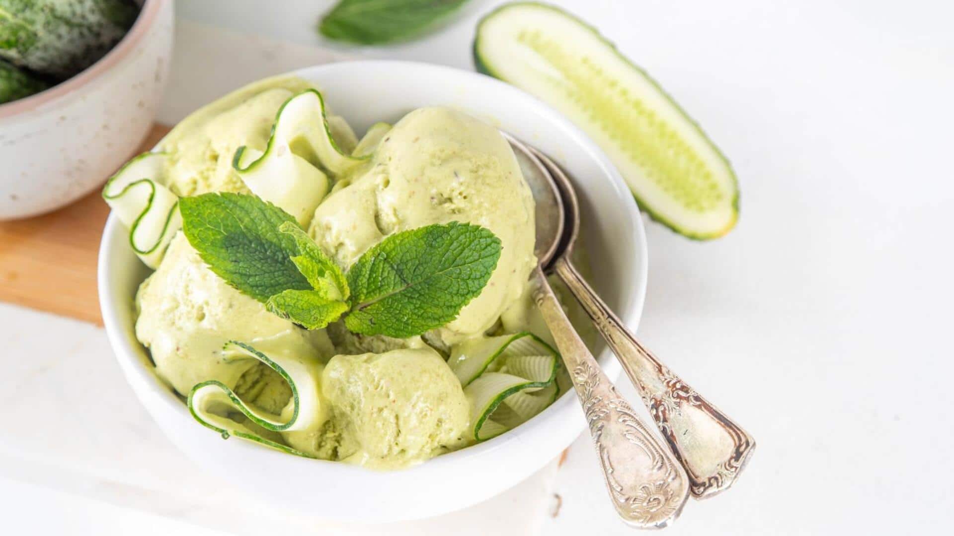 Mencicipi Hidangan Penutup Berbasis Timun yang Unik dan Segar