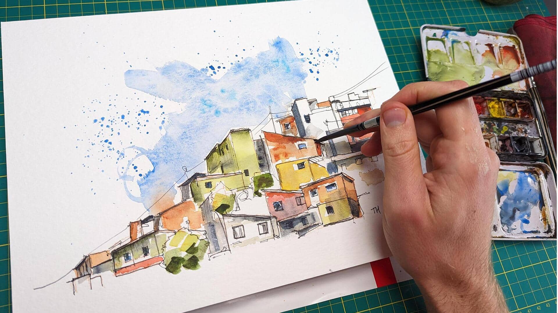 Lima Teknik untuk Meningkatkan Kemampuan Sketsa Urban Anda