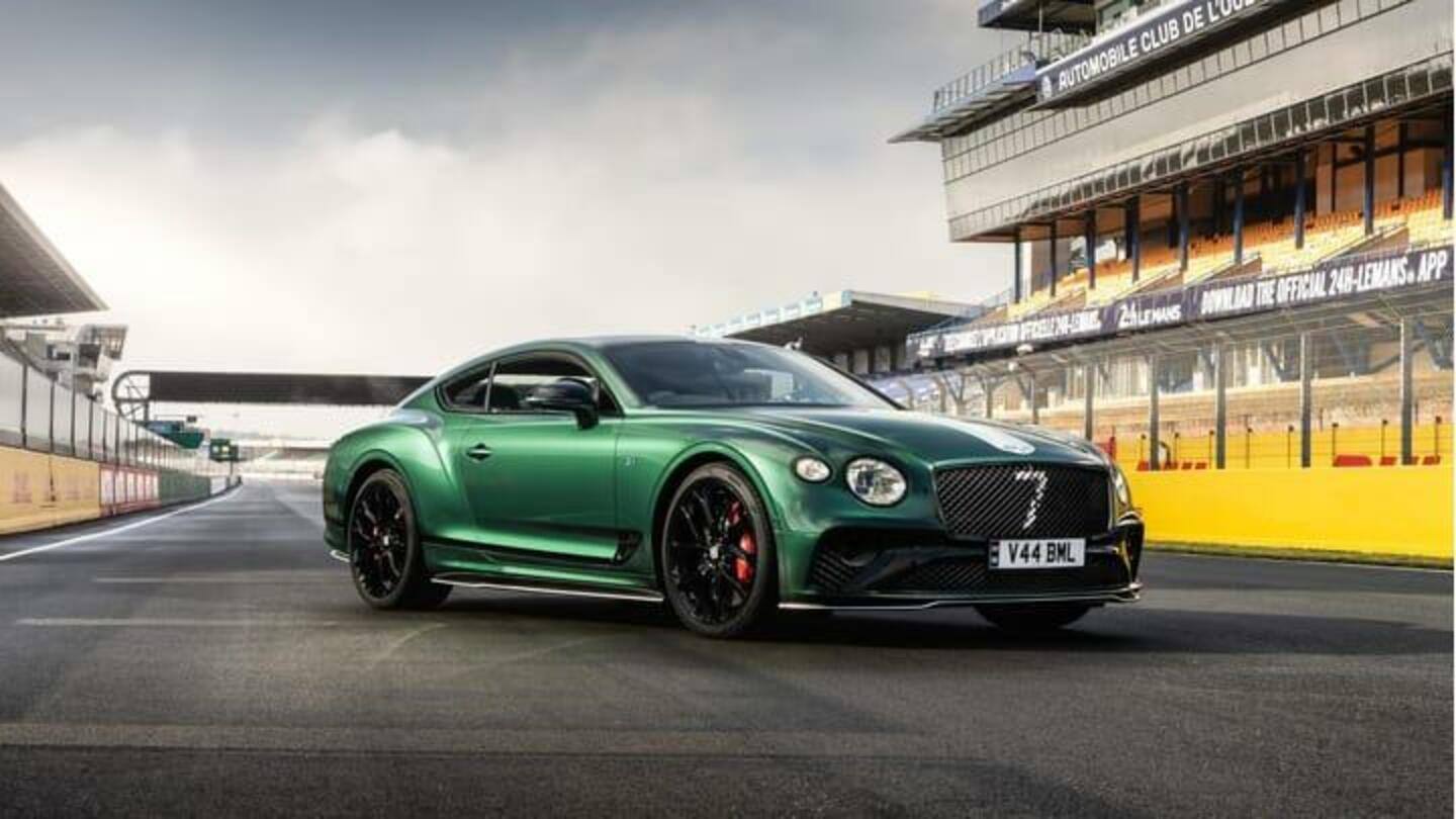 Fitur unggulan Bentley Continental GT Le Mans Collection produksi terbatas