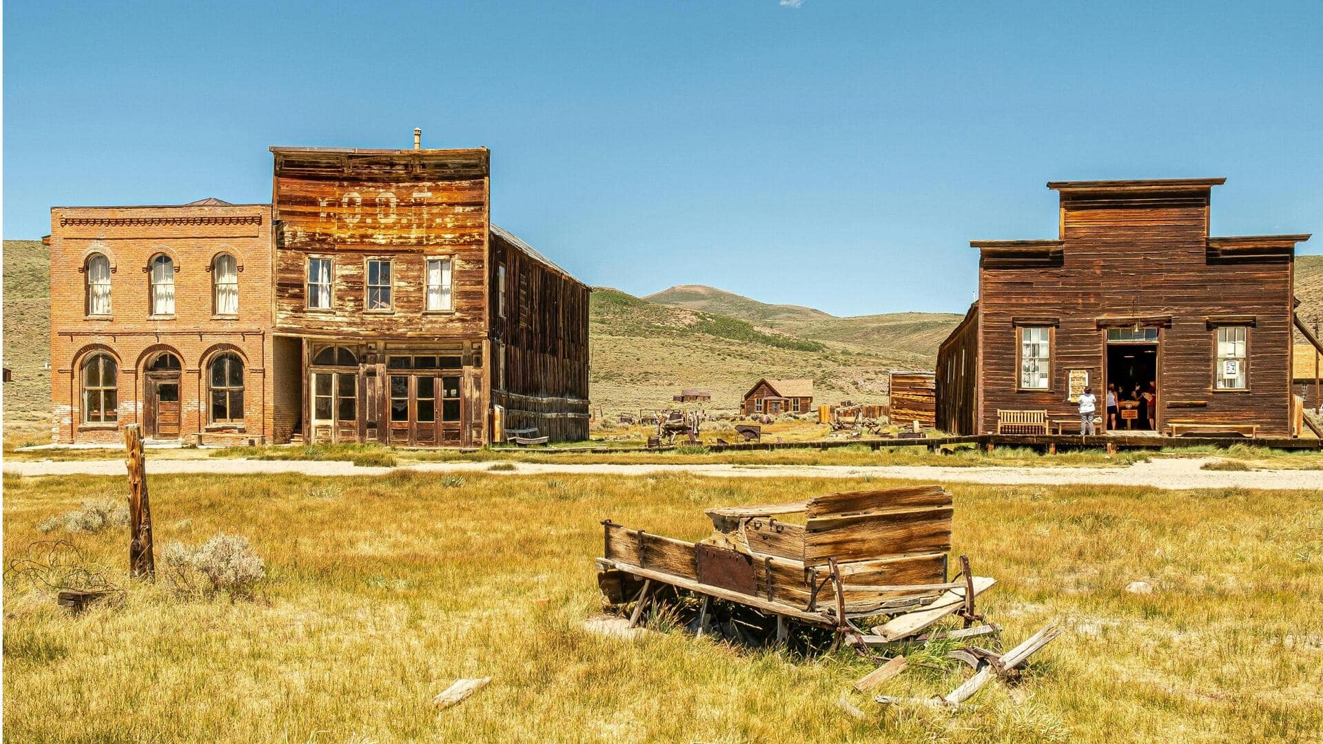 Menjelajahi Kota Hantu Bodie, California, AS