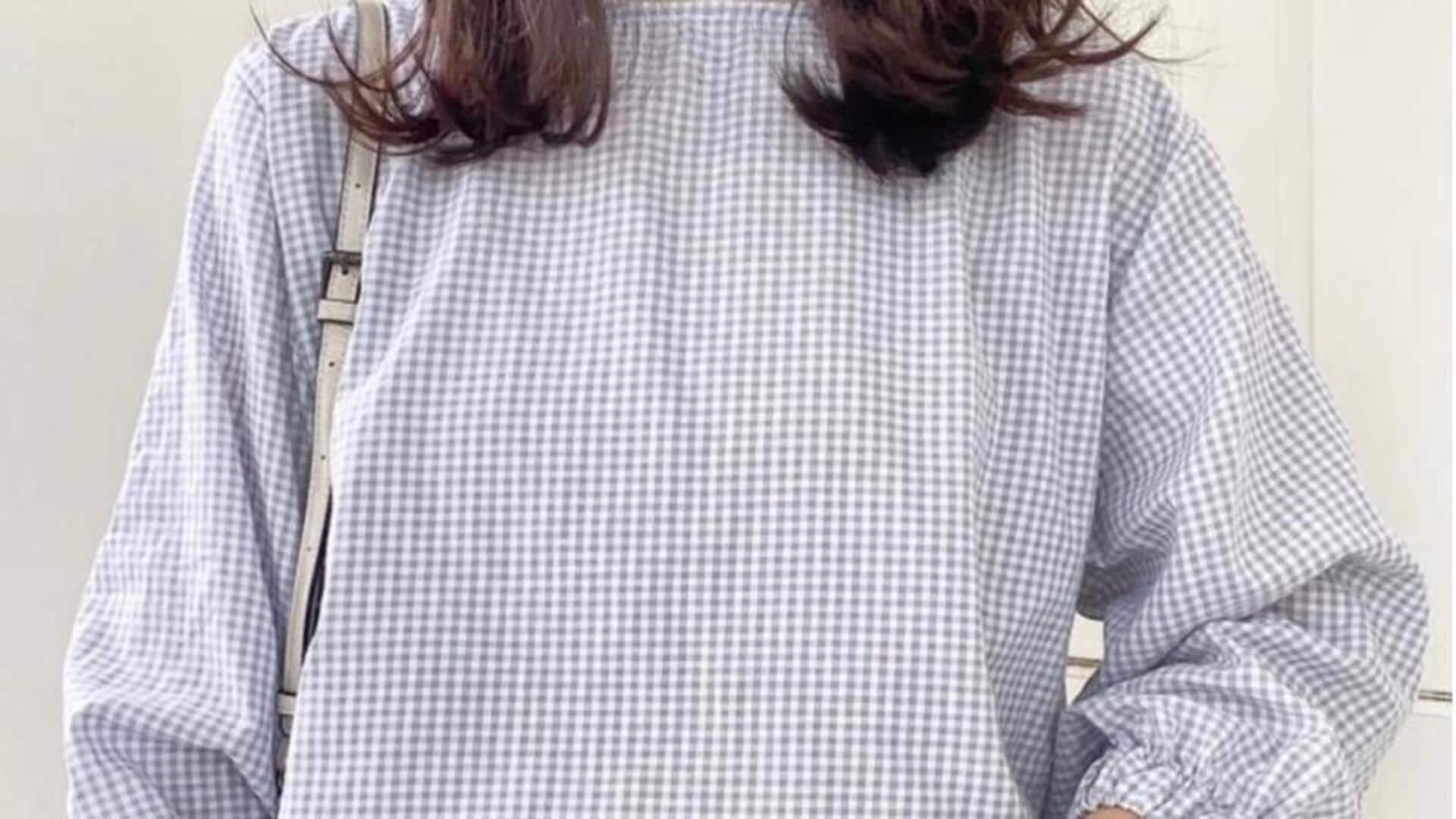 Lima blus katun tenun tangan untuk gaya musim semi India