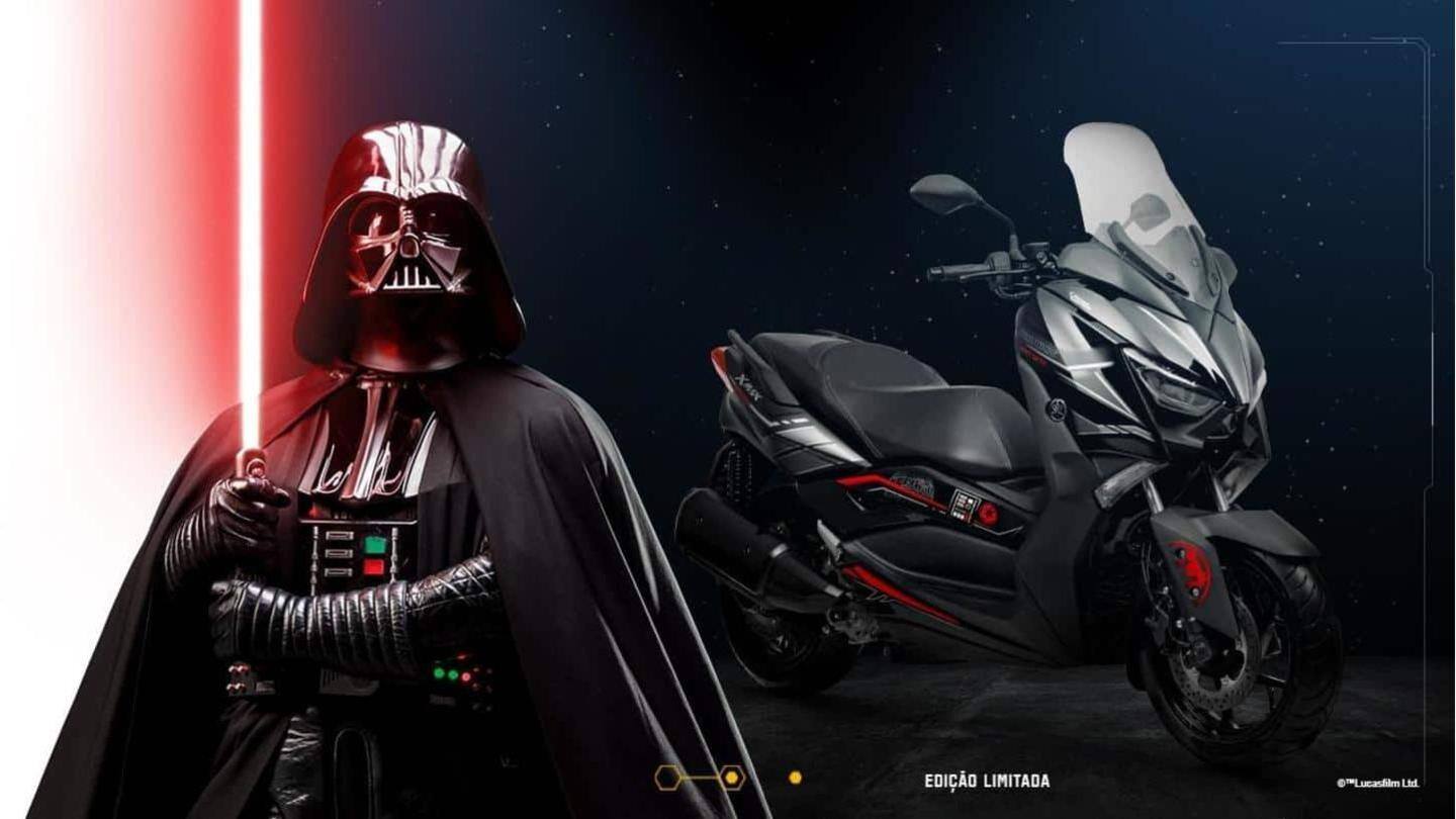 Yamaha XMax Darth Vader tiba di Brasil: Inilah fitur-fiturnya