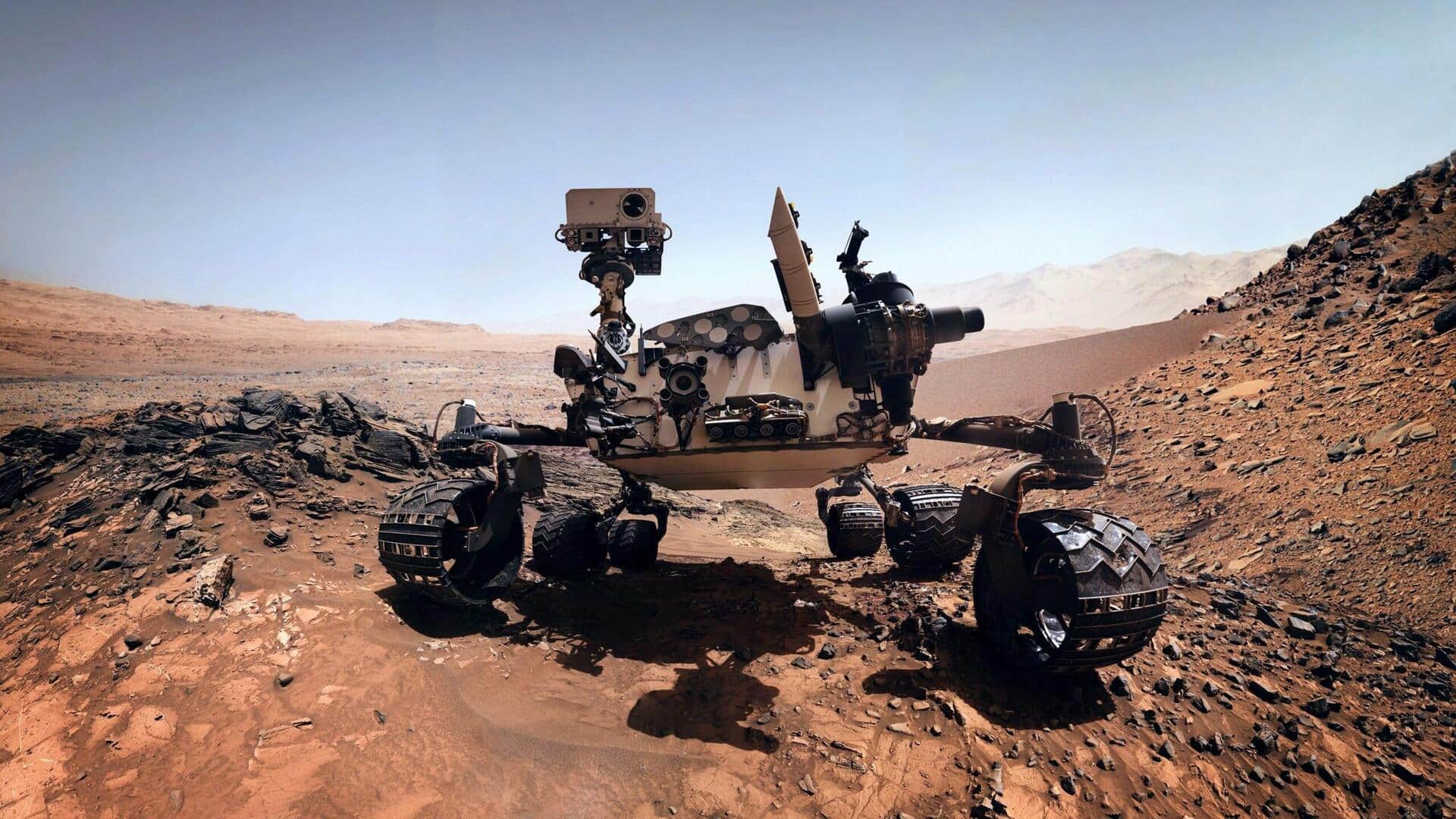 Temuan Curiosity tentang Karakteristik Tanah Mars Temuan Curiosity tentang Karakteristik Tanah Mars