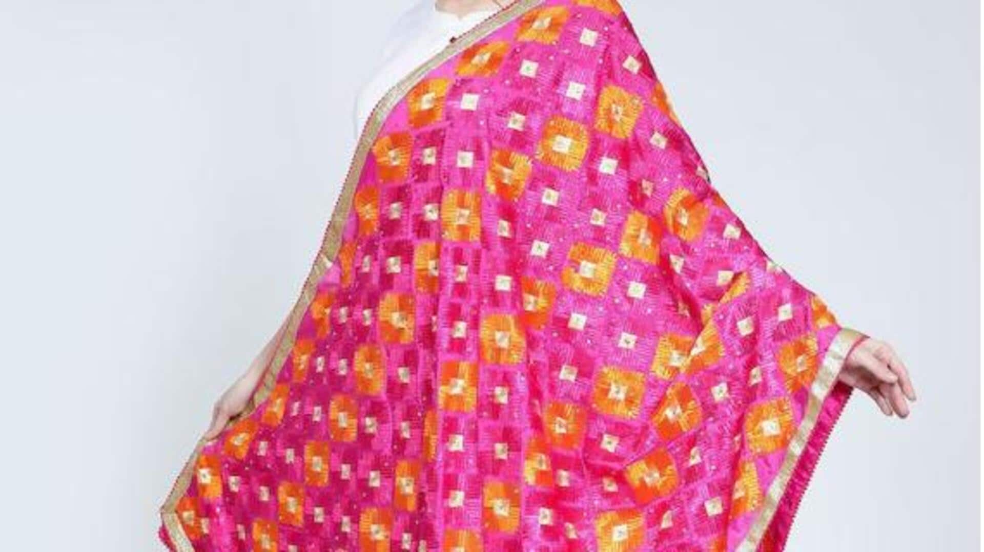 Tren Dupatta cerah untuk koleksi etnik Anda