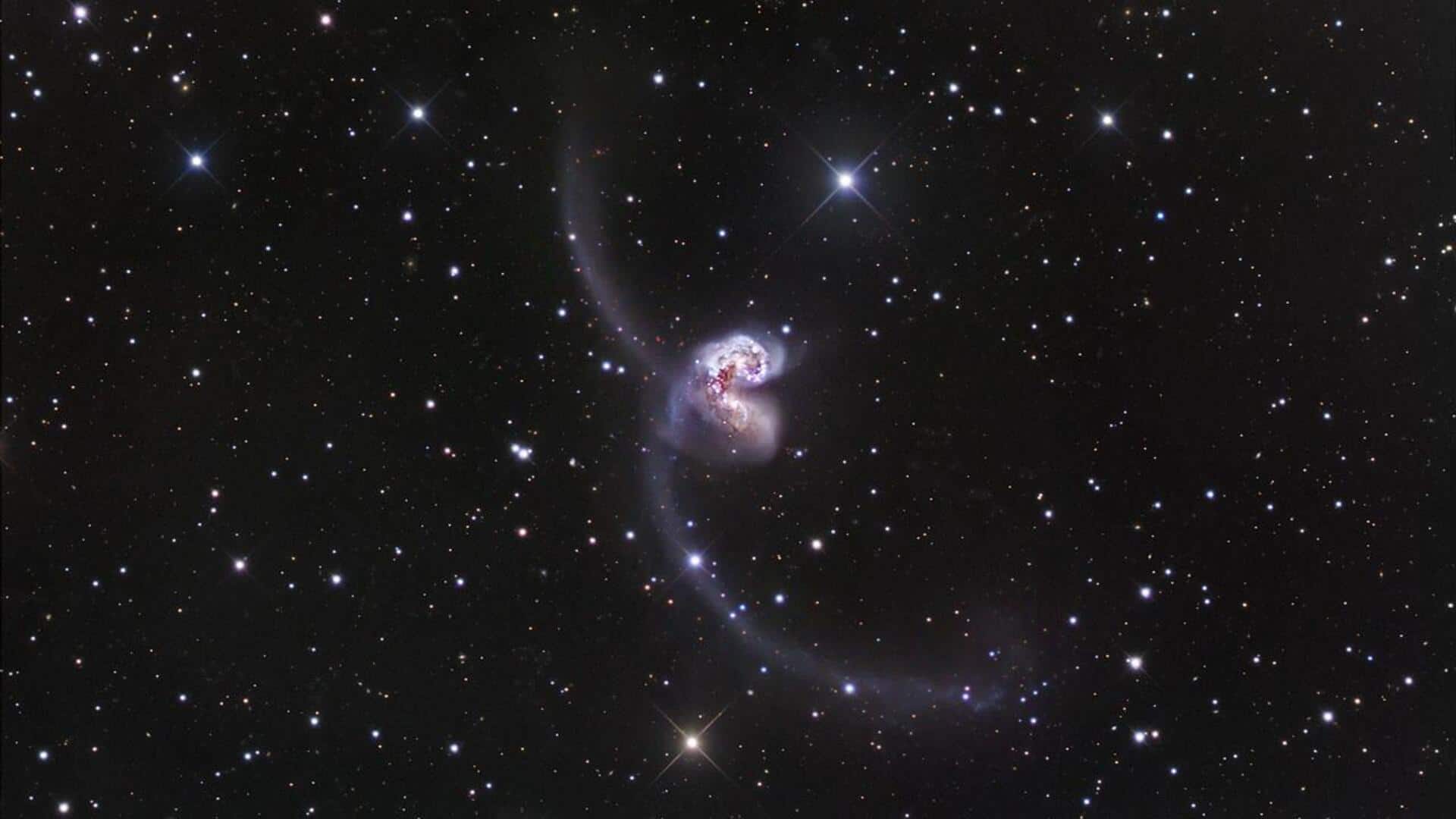 Mempelajari Interaksi Kosmik terkait Tabrakan Galaksi