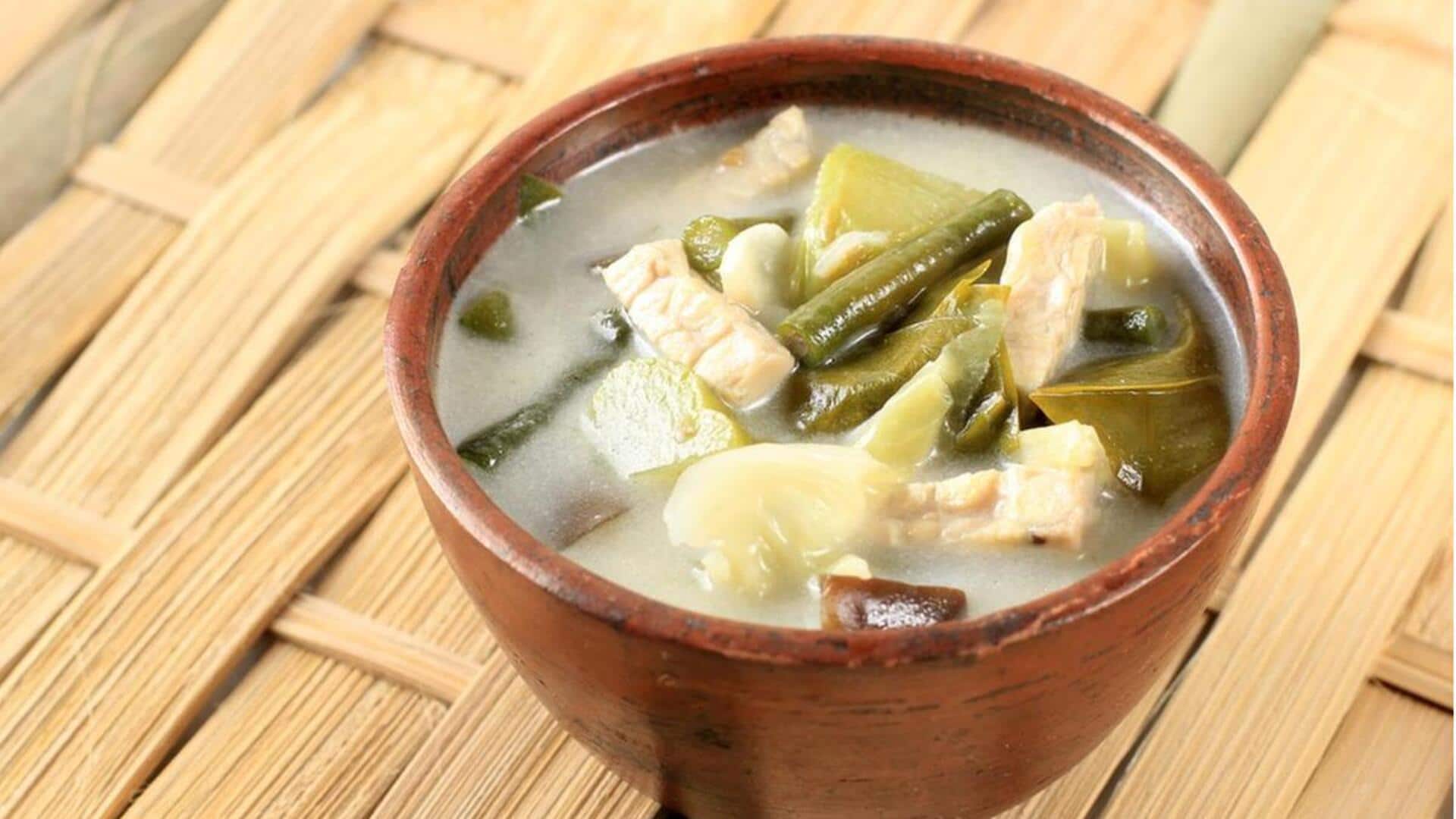 Sup Vegetarian Indonesia dengan Rempah Lokal yang Unik