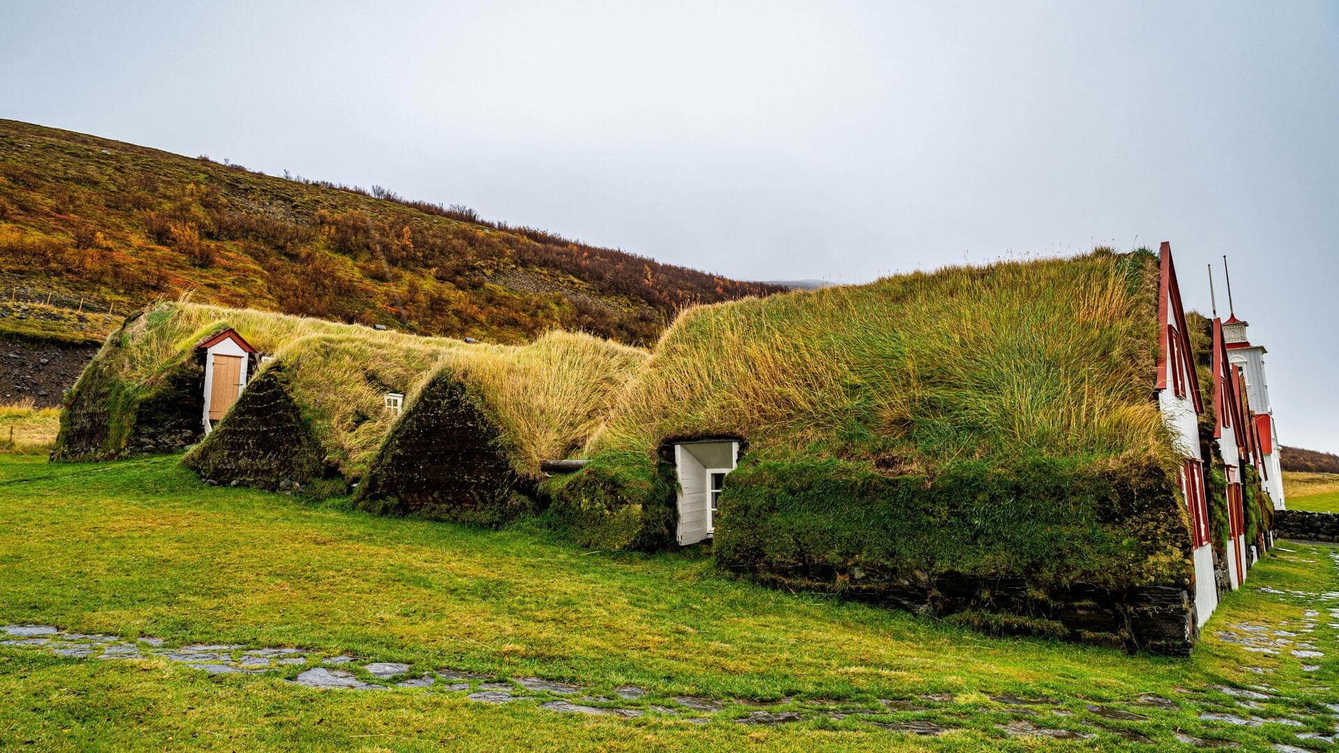 Menjelajahi Rumah Turf Unik di Reykjavik