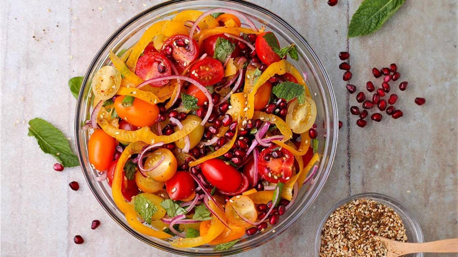 Lima Buah Eksotis untuk Menyempurnakan Salad Vegetarian India Anda